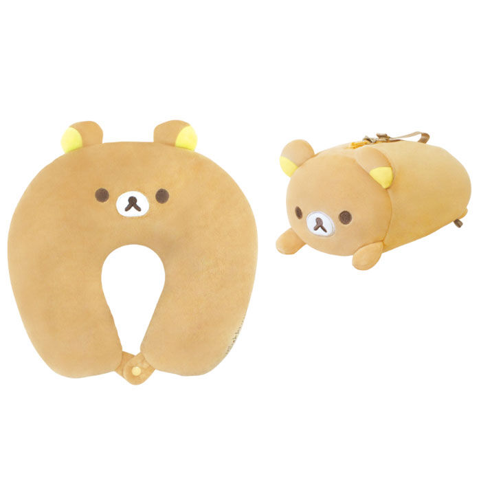 BACKYARD FAMILY「ネックピロー ぬいぐるみ 通販 首枕 携帯枕 クッション まくら 枕 トラベルピロー コンパクト」|トラベルグッズ|