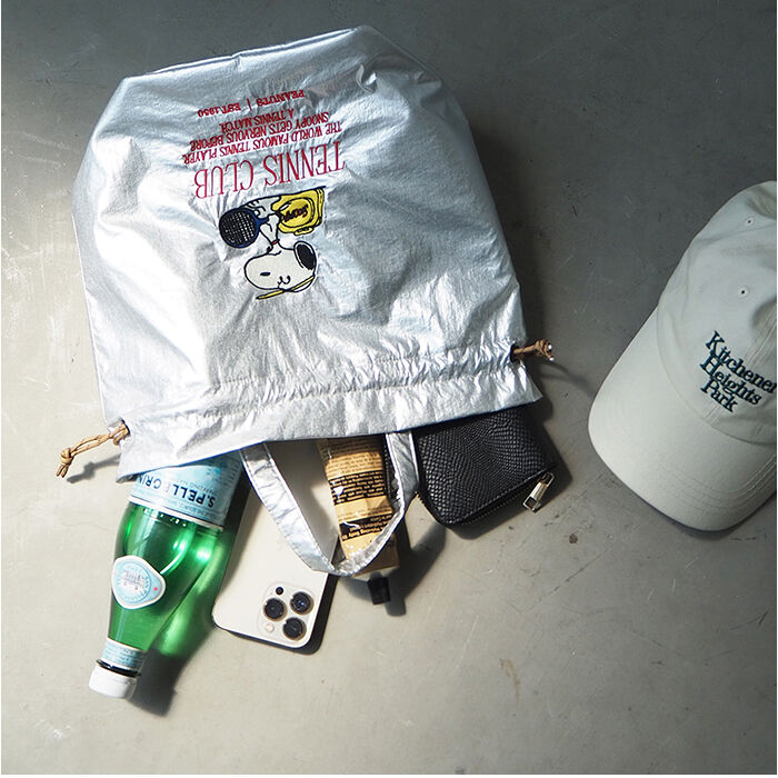 BACKYARD FAMILY「スヌーピー ランチバッグ 通販 ランチトート ランチトートバック 弁当袋 ランチ巾着袋 巾着バッグ」|食器・キッチングッズ|