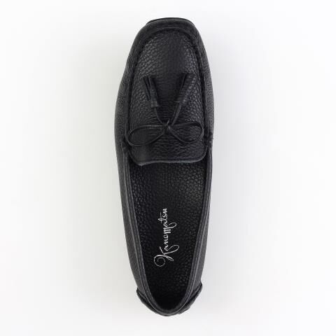 銀座かねまつ「AL240131PS1BLK 【本革】ドライヴィングシューズ【人気】」|ローファー|