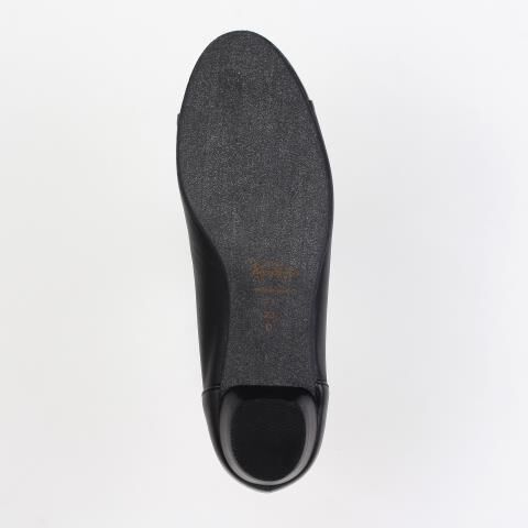 銀座かねまつ「SI240232SHPENABLK 【定番】【本革】バレエパンプス」|パンプス|