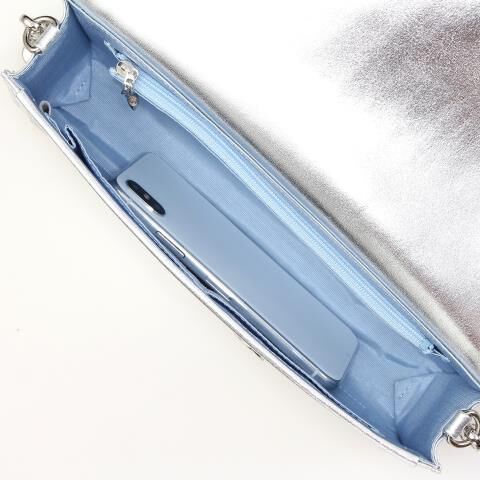 銀座かねまつ「MH24516CFUMET 【本革】グリッタークラッチバッグ」|ショルダー・メッセンジャー|