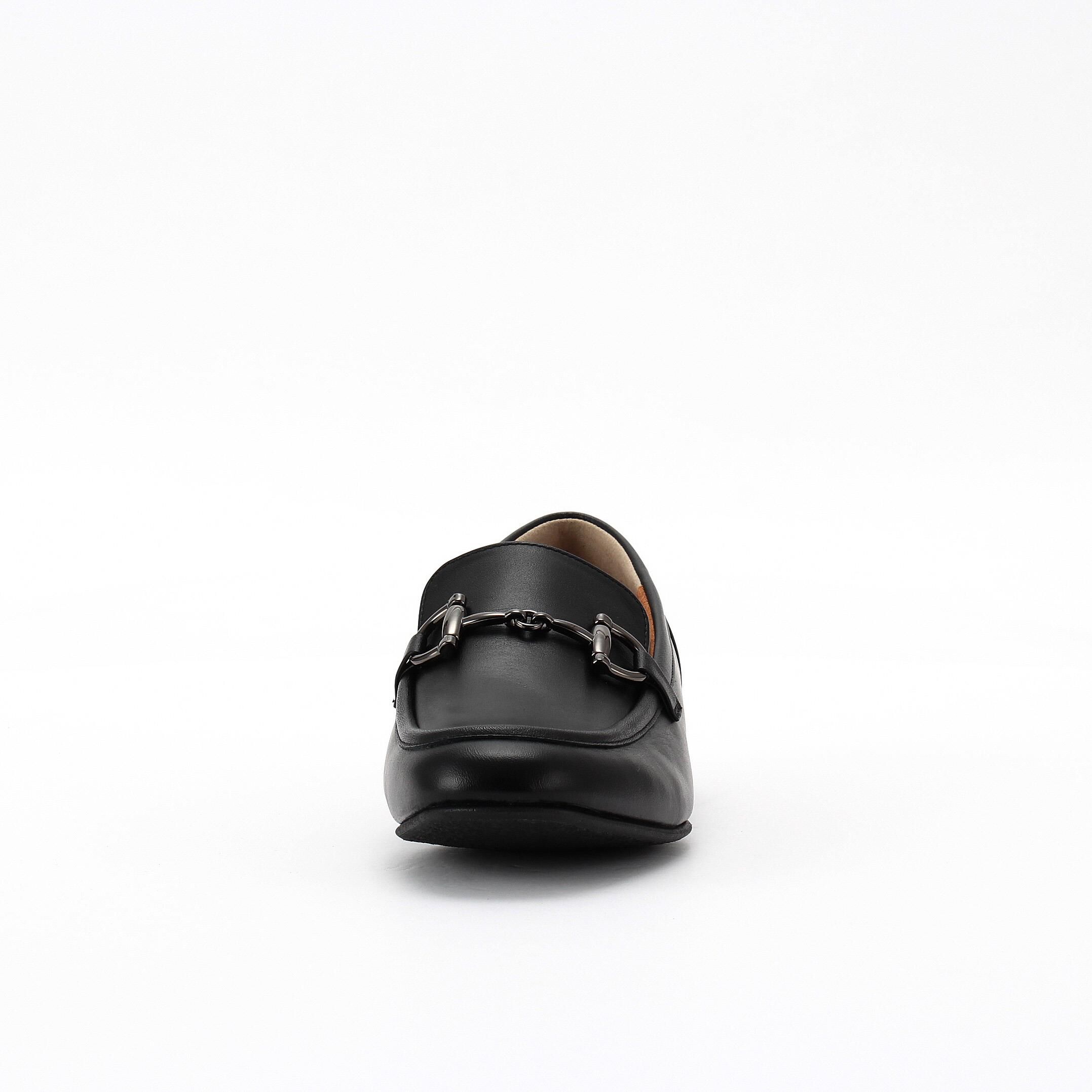 銀座かねまつ「LSFB2601STEBLK 【本革】ビットローファー」|ローファー|