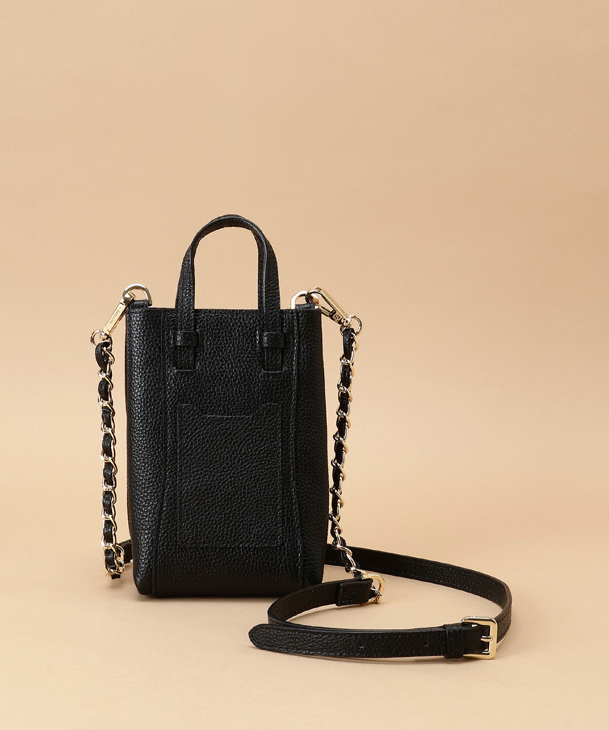 Samantha Thavasa「シンプルスクエア型 レザーミニショルダーバッグ」|ショルダー・メッセンジャー|