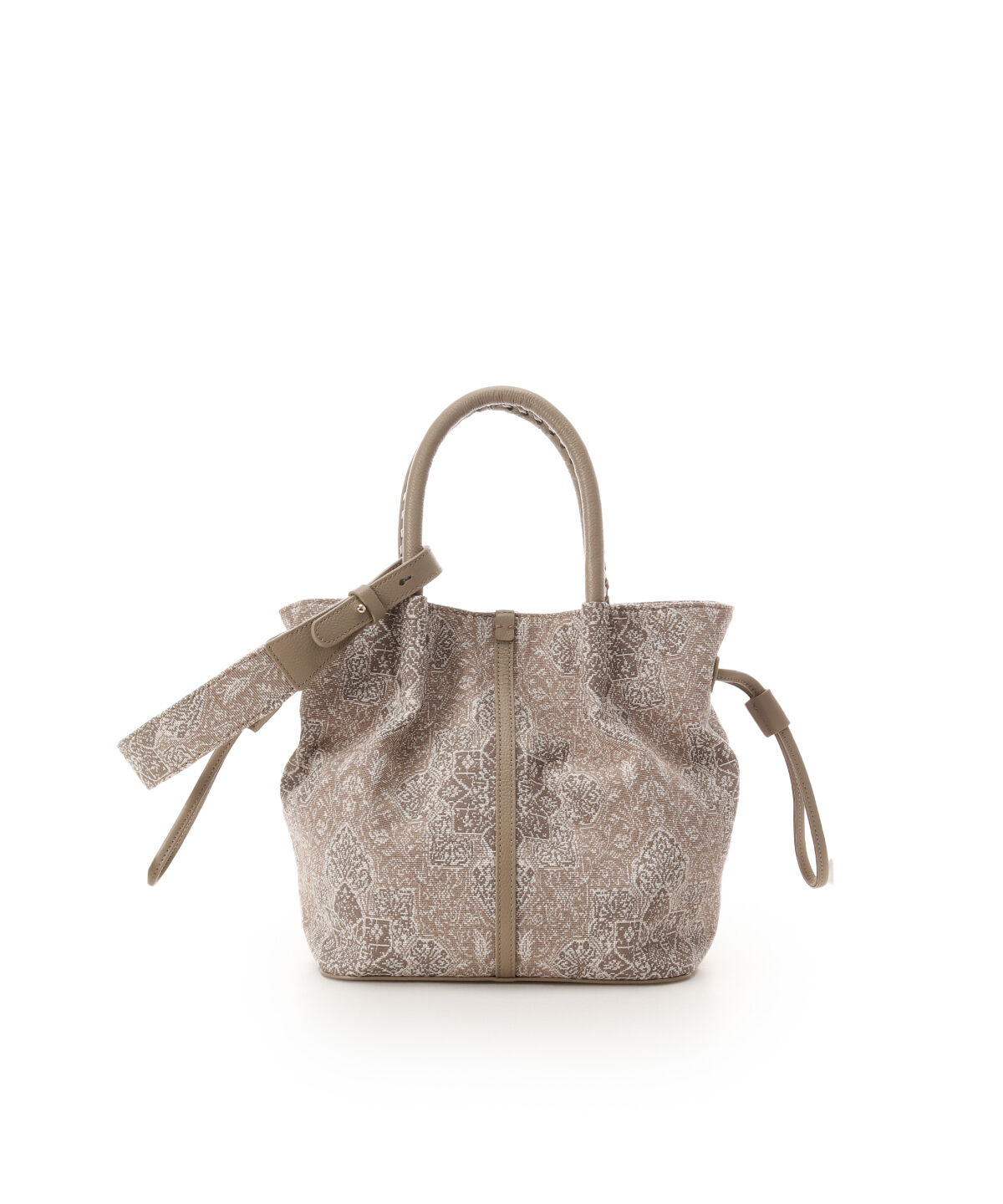 Samantha Thavasa「エキゾチックモチーフジャガード巾着バッグ」|ショルダー・メッセンジャー|