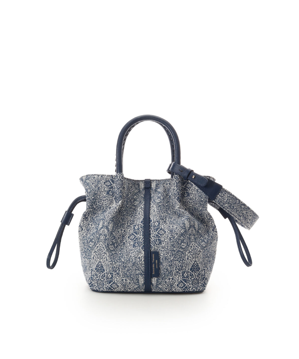 Samantha Thavasa「エキゾチックモチーフジャガード巾着バッグ」|ショルダー・メッセンジャー|