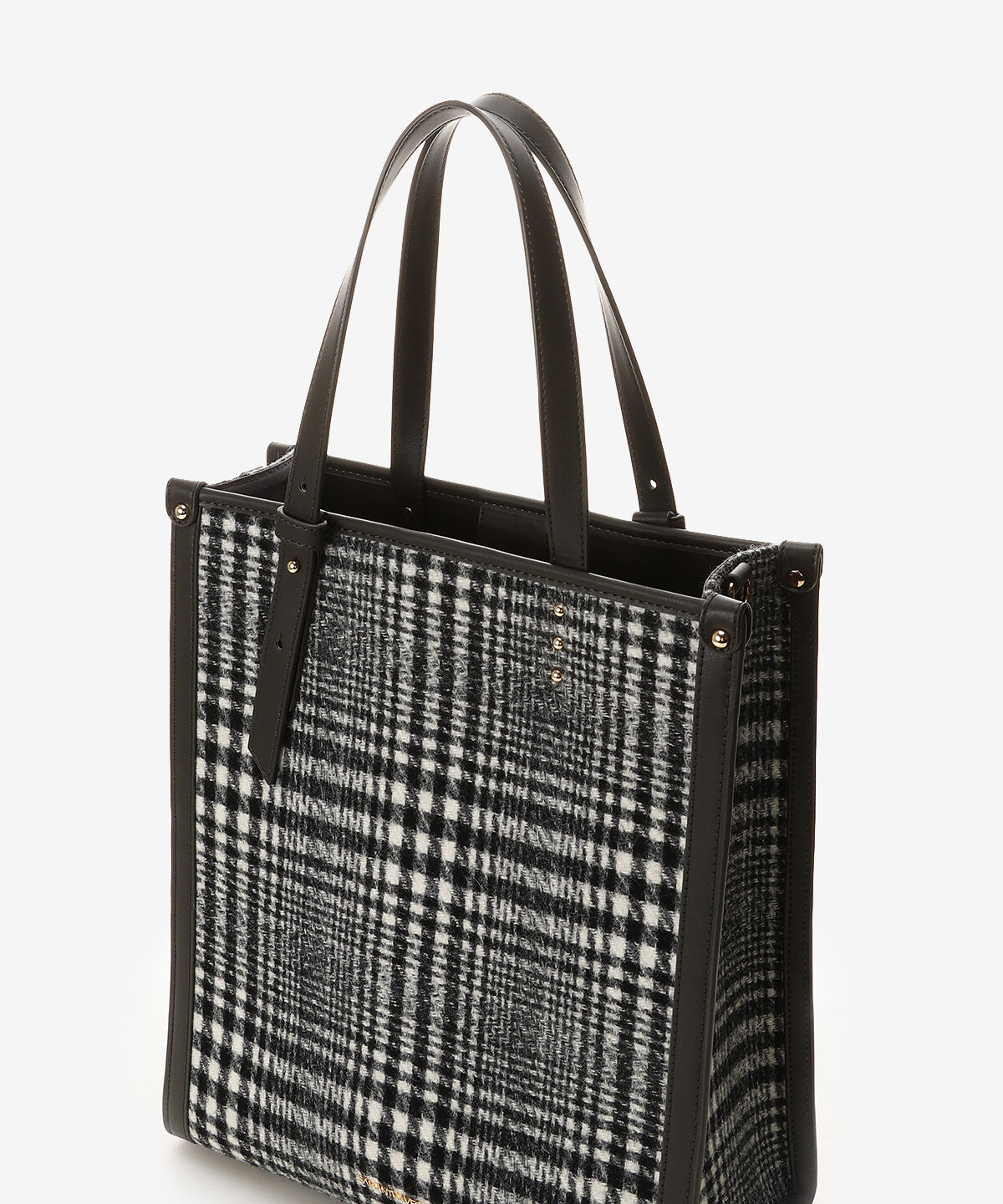 Samantha Vega「チェック縦型A4トートバッグ」|トートバッグ|