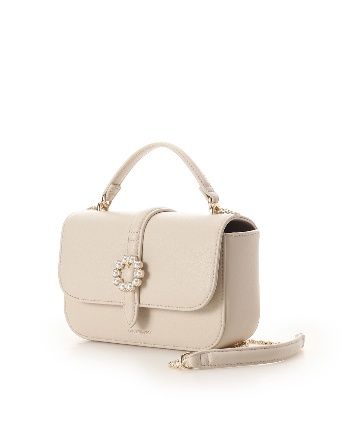 Samantha Vega「サークルパールショルダーバッグ」|ショルダー・メッセンジャー|