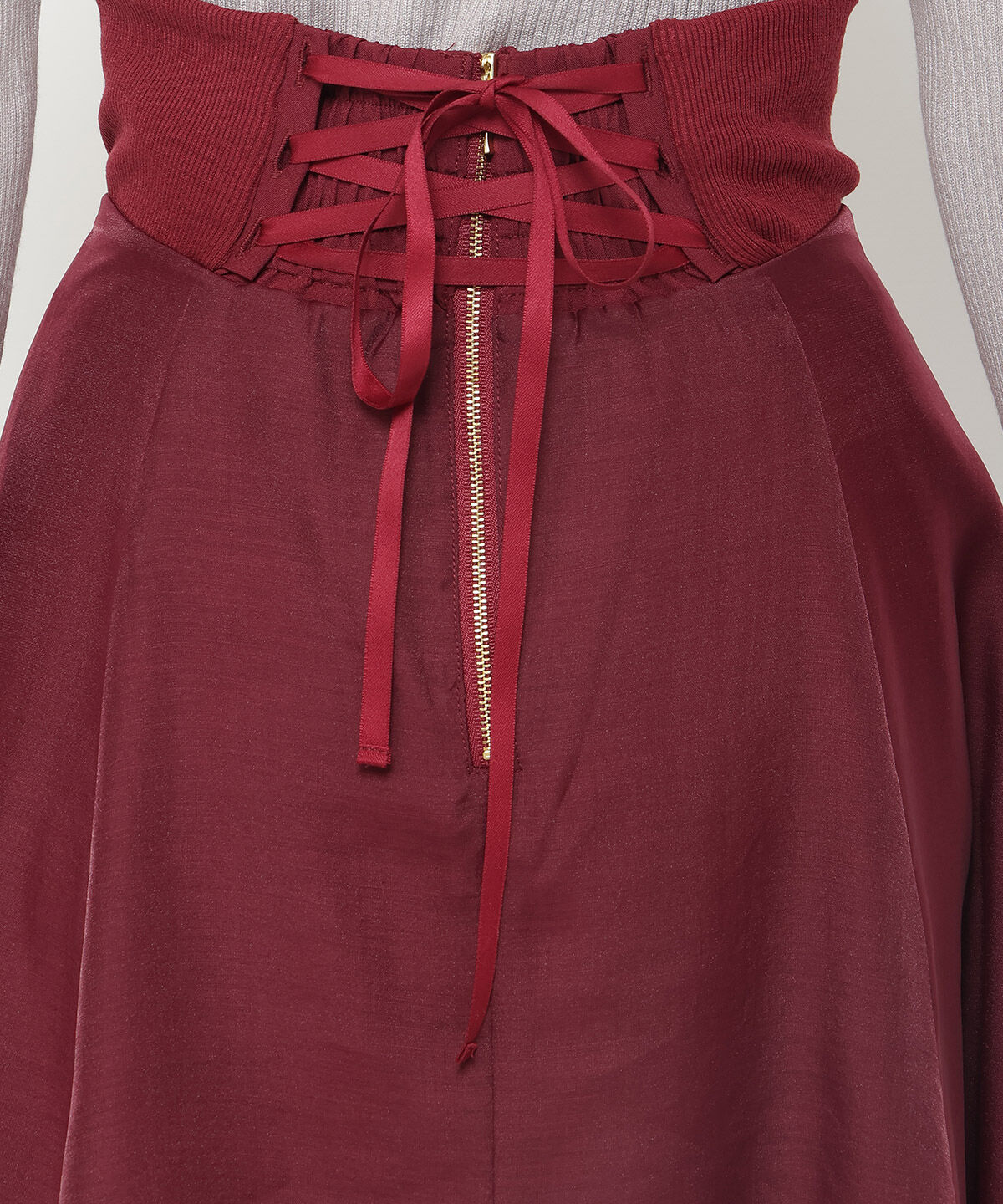 アンドクチュール「アシメシアーラッフルスカート」|フレア|