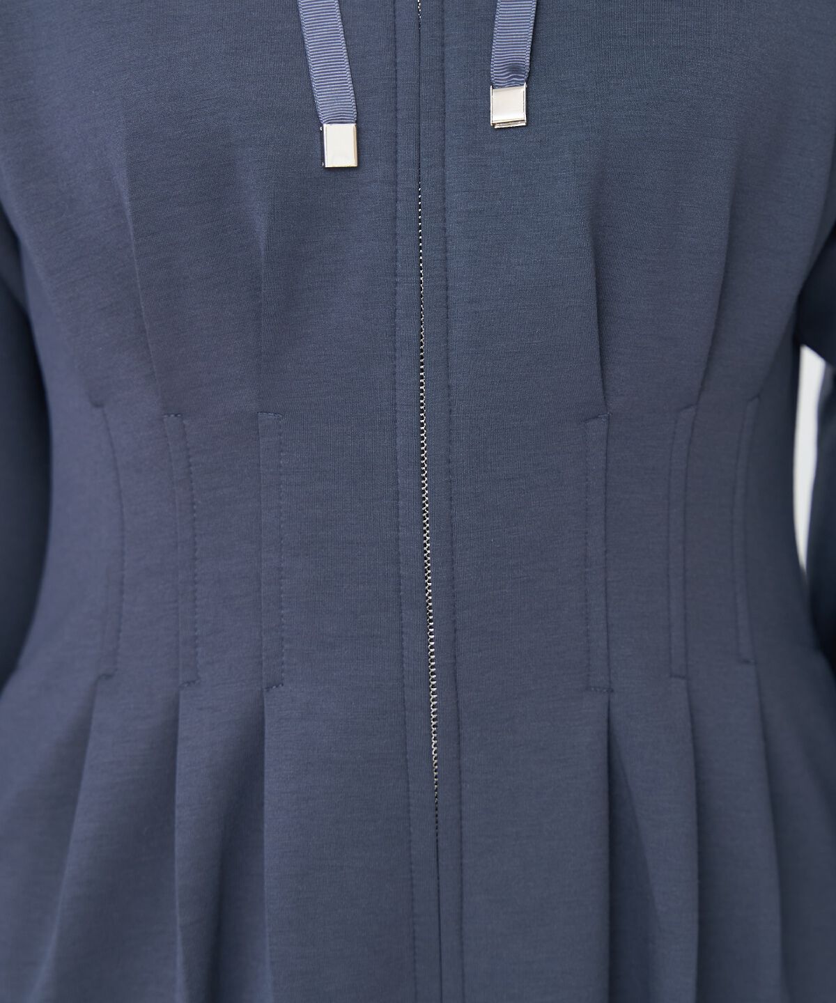 アンドクチュール「フード付きZIPワンピース」|ワンピース|