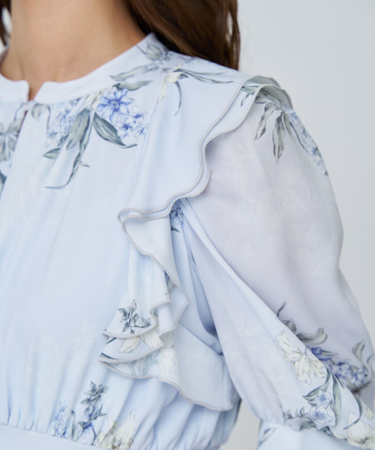 アンドクチュール「シャドーフラワーブーケワンピース」|ワンピース|