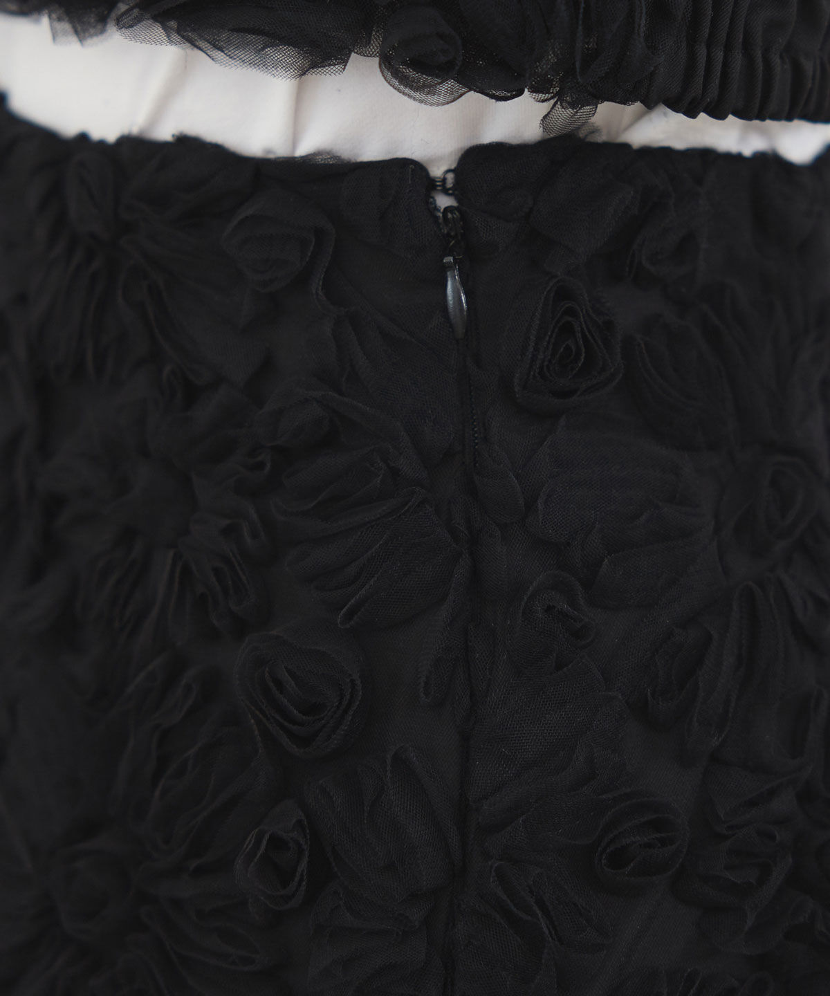 REDYAZEL「3Dフラワーレースミニスカート」|台形|