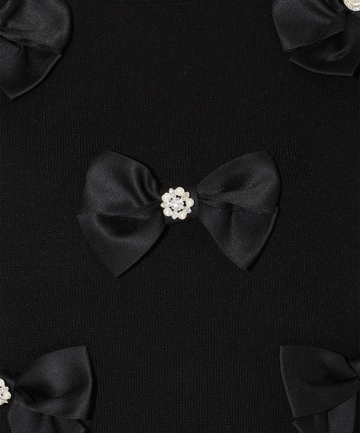 WILLSELECTION「ランダムサテンリボンプルオーバー」|Tシャツ・カットソー|