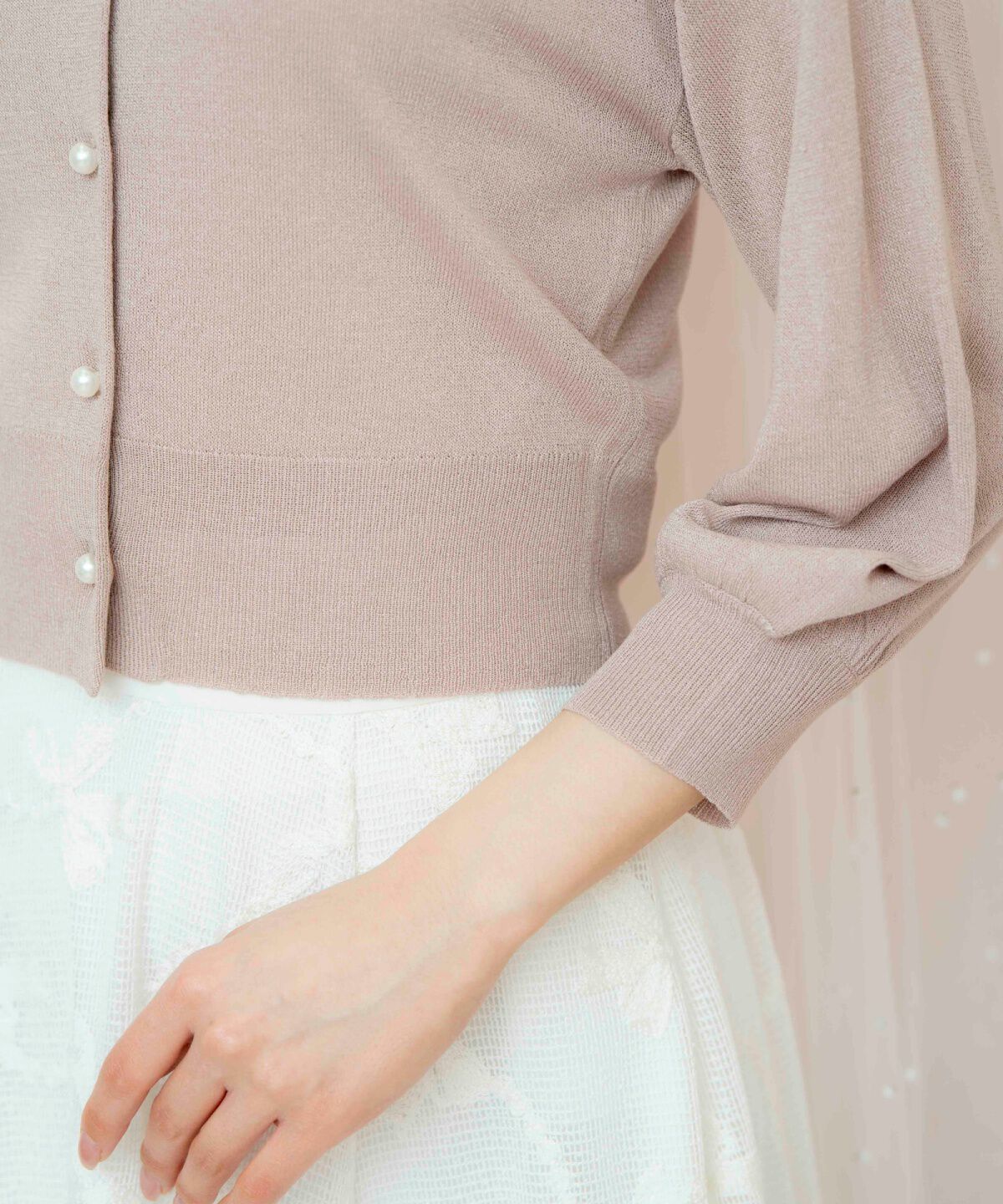 WILLSELECTION「コンパクトシアーカーディガン」|カーディガン|