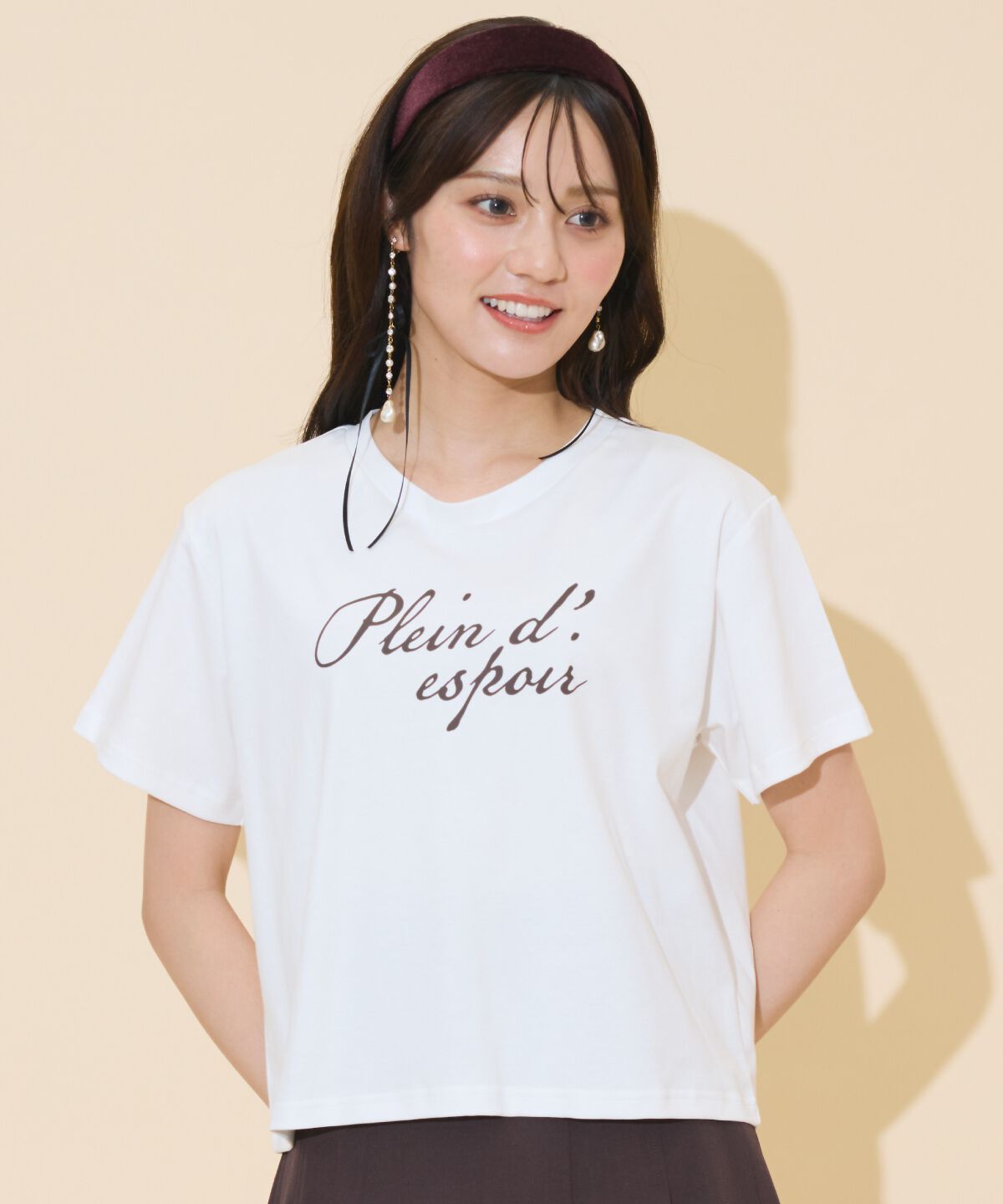 WILLSELECTION「ドロップショルダーロゴTシャツ」|Tシャツ・カットソー|