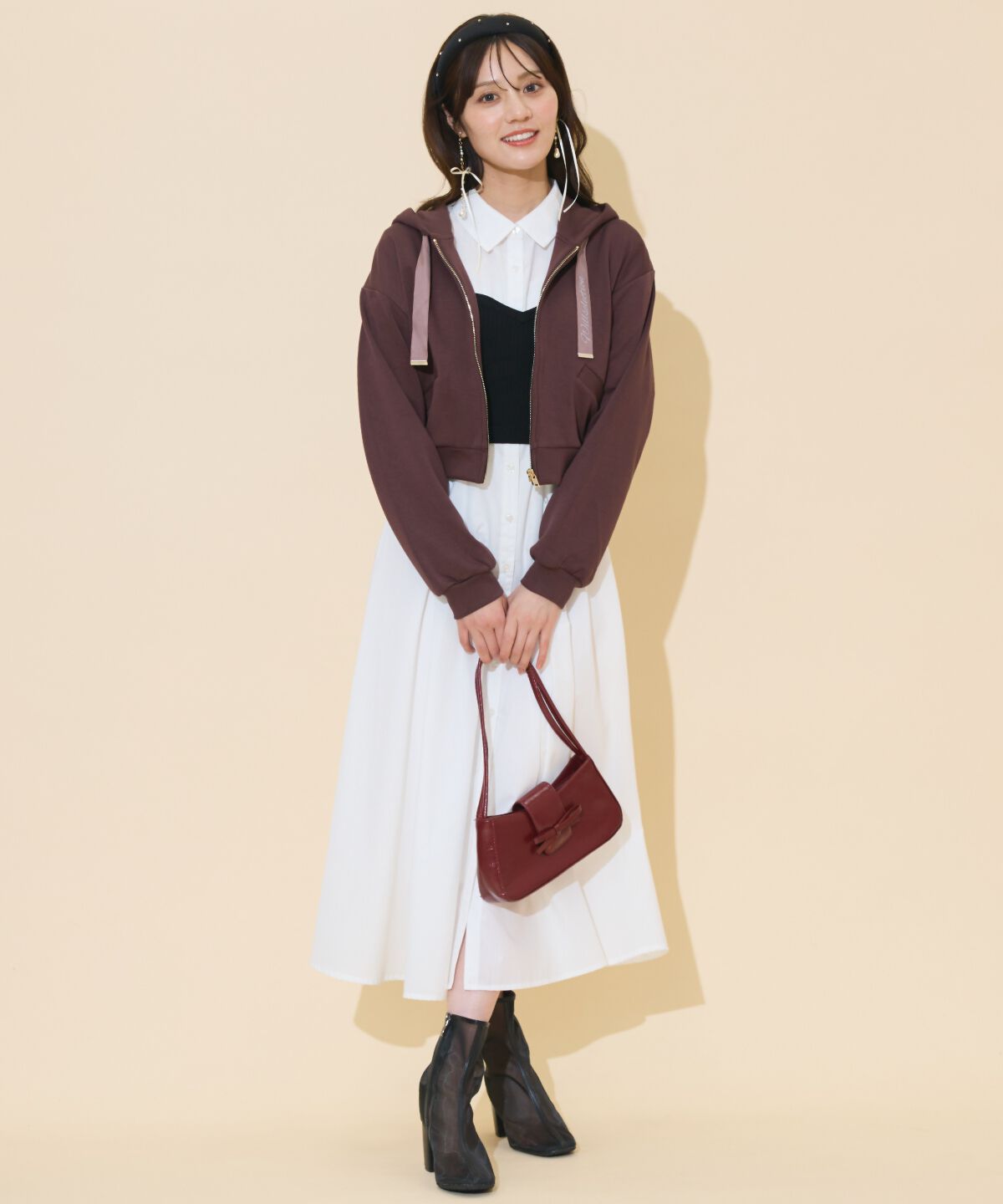 WILLSELECTION「ロゴテープパーカー」|パーカー|