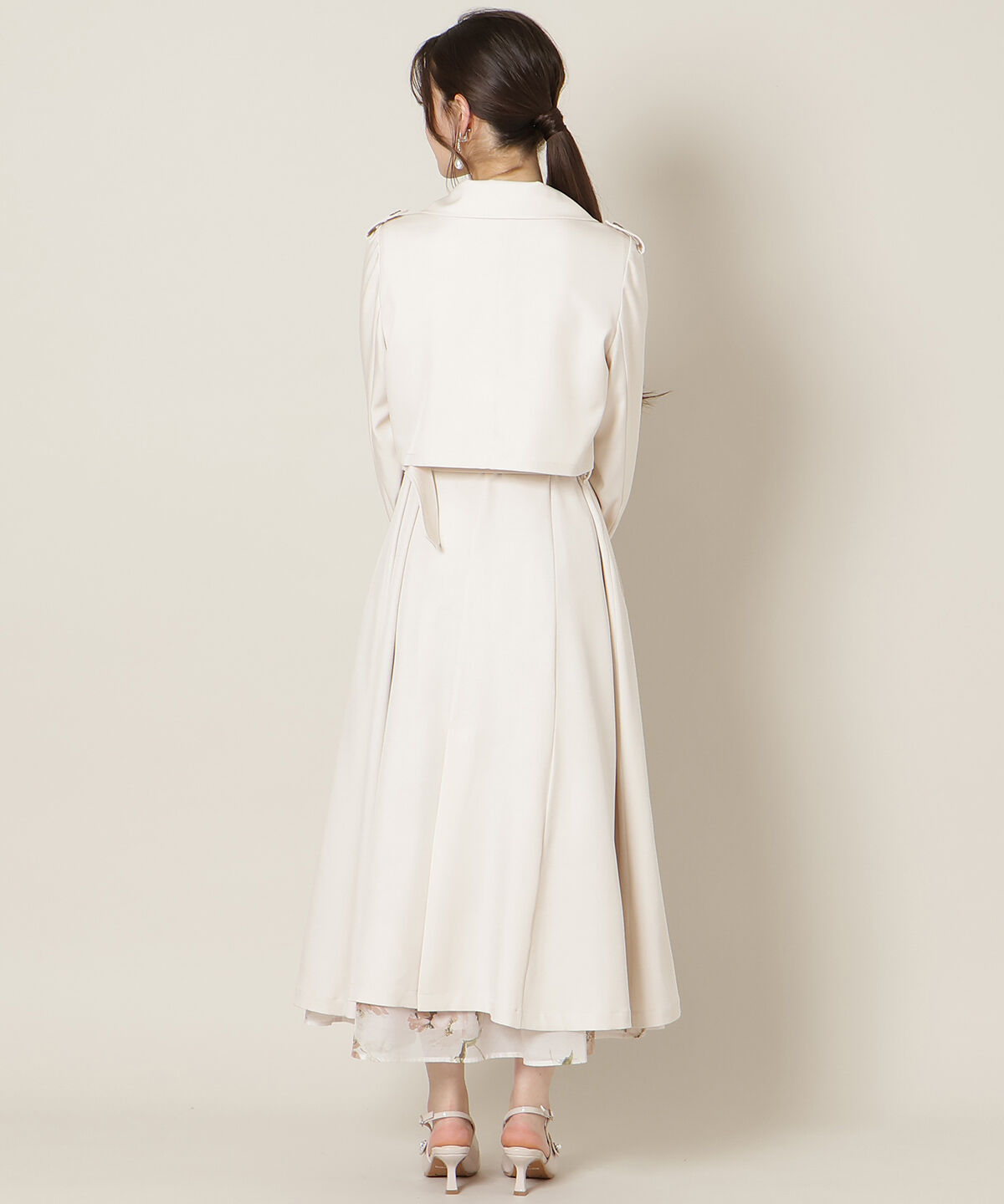 WILLSELECTION「リボンスリーブ3WAYトレンチコート」|トレンチコート|