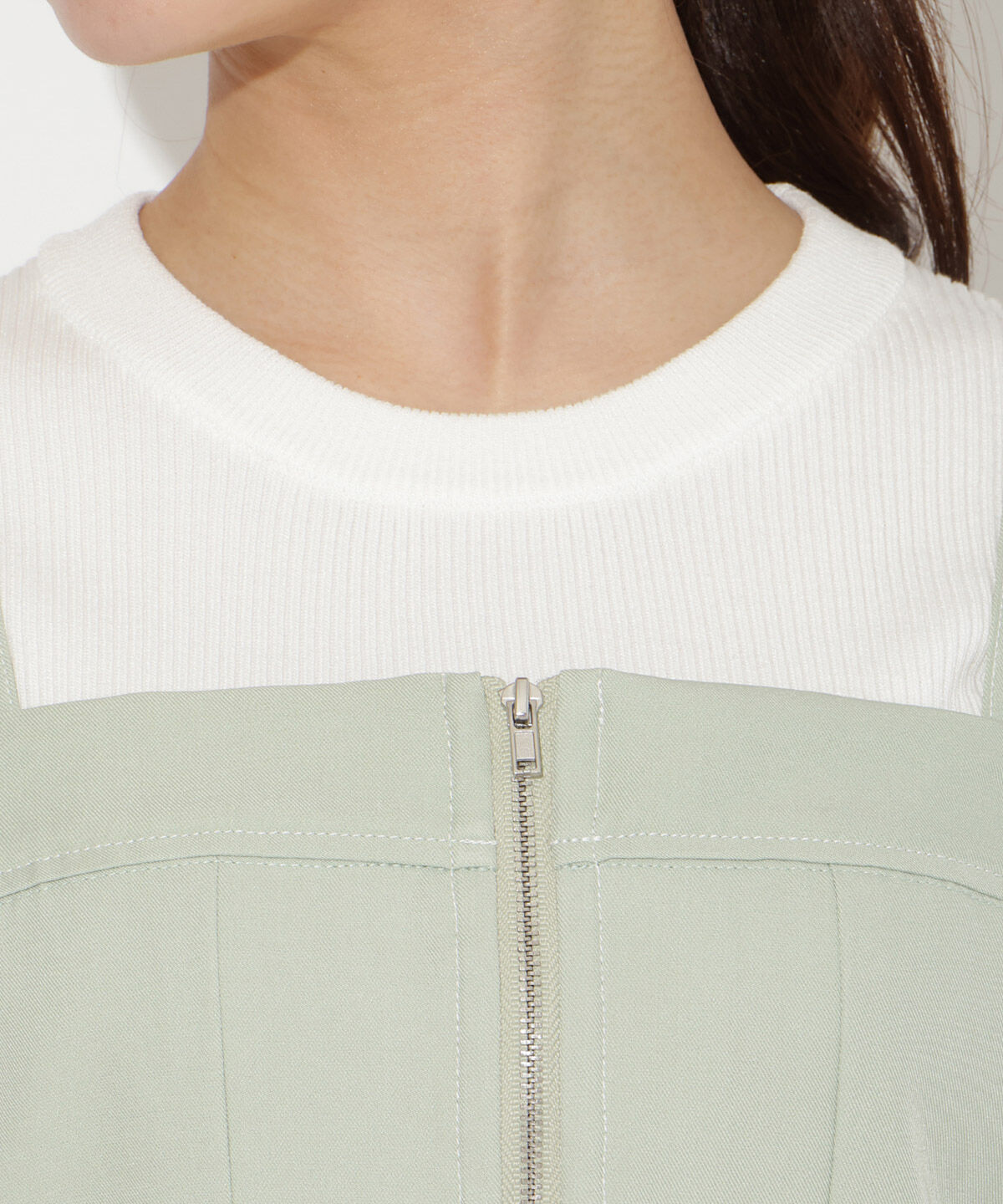 WILLSELECTION「フロントZIPデニムビスチェ」|その他|