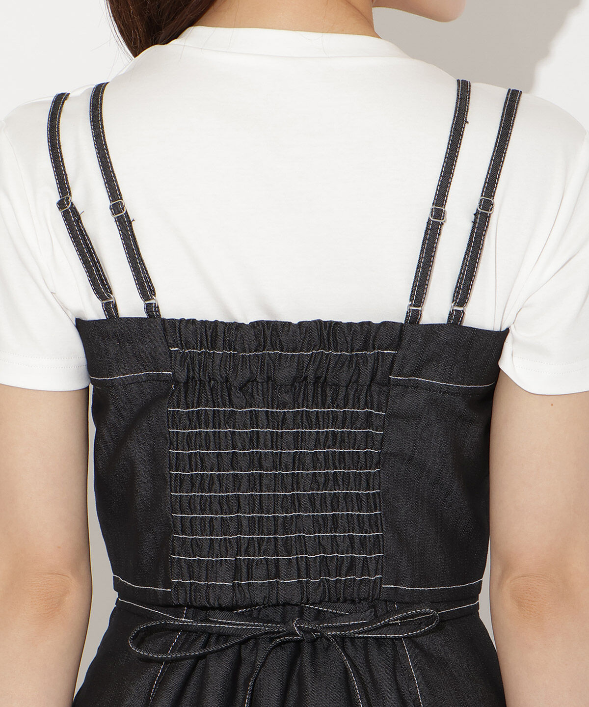 WILLSELECTION「フロントZIPデニムビスチェ」|その他|