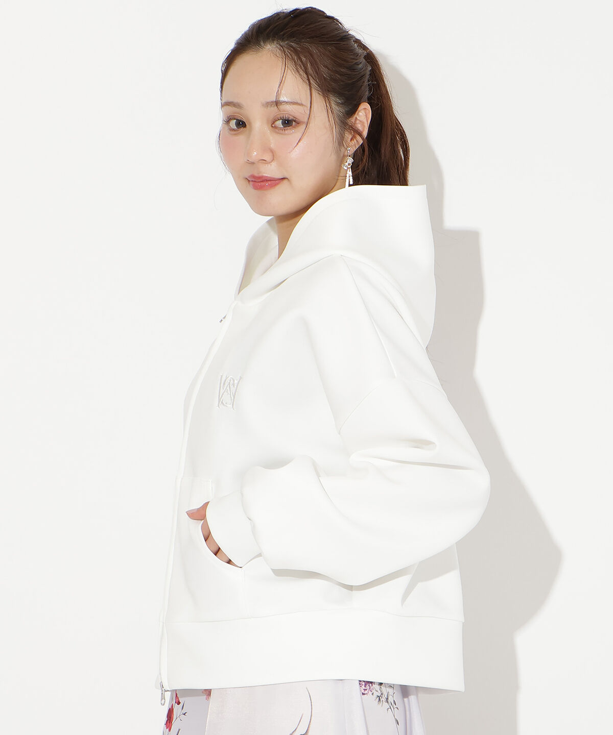 WILLSELECTION「ダブルZIPオーバーサイズパーカー」|パーカー|