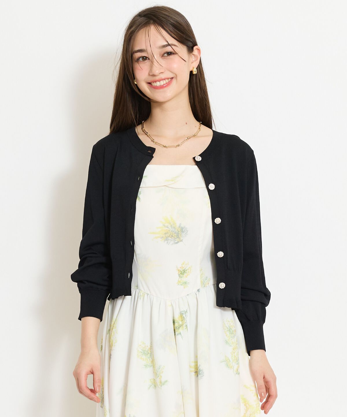 WILLSELECTION「フリルヘムUVカットカーディガン」|カーディガン|