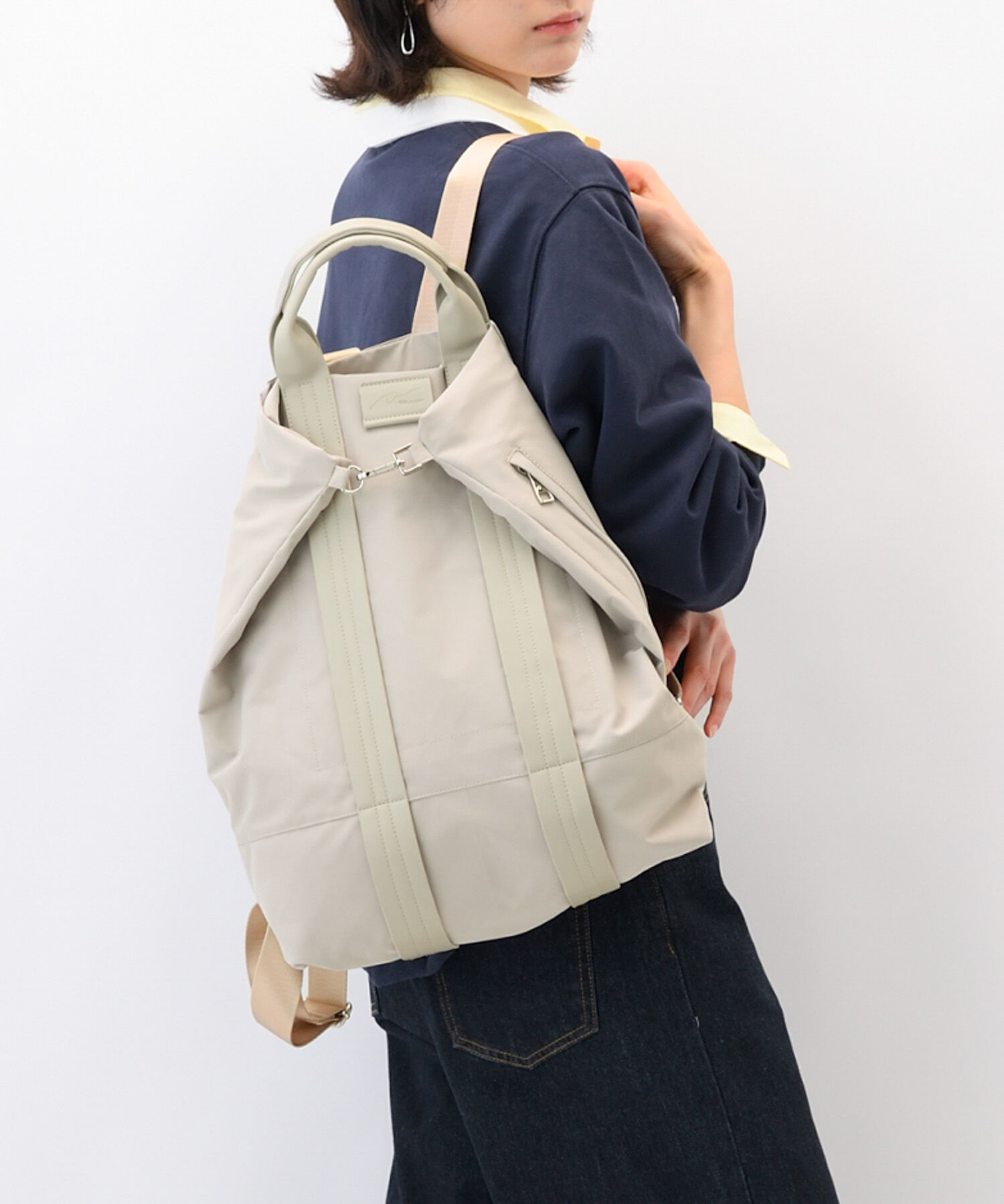 W&.Day/Night「W&.Day/Night ダブルアンドデイナイトレポ 2WAYトートリュック B4サイズ 19172」|トートバッグ|