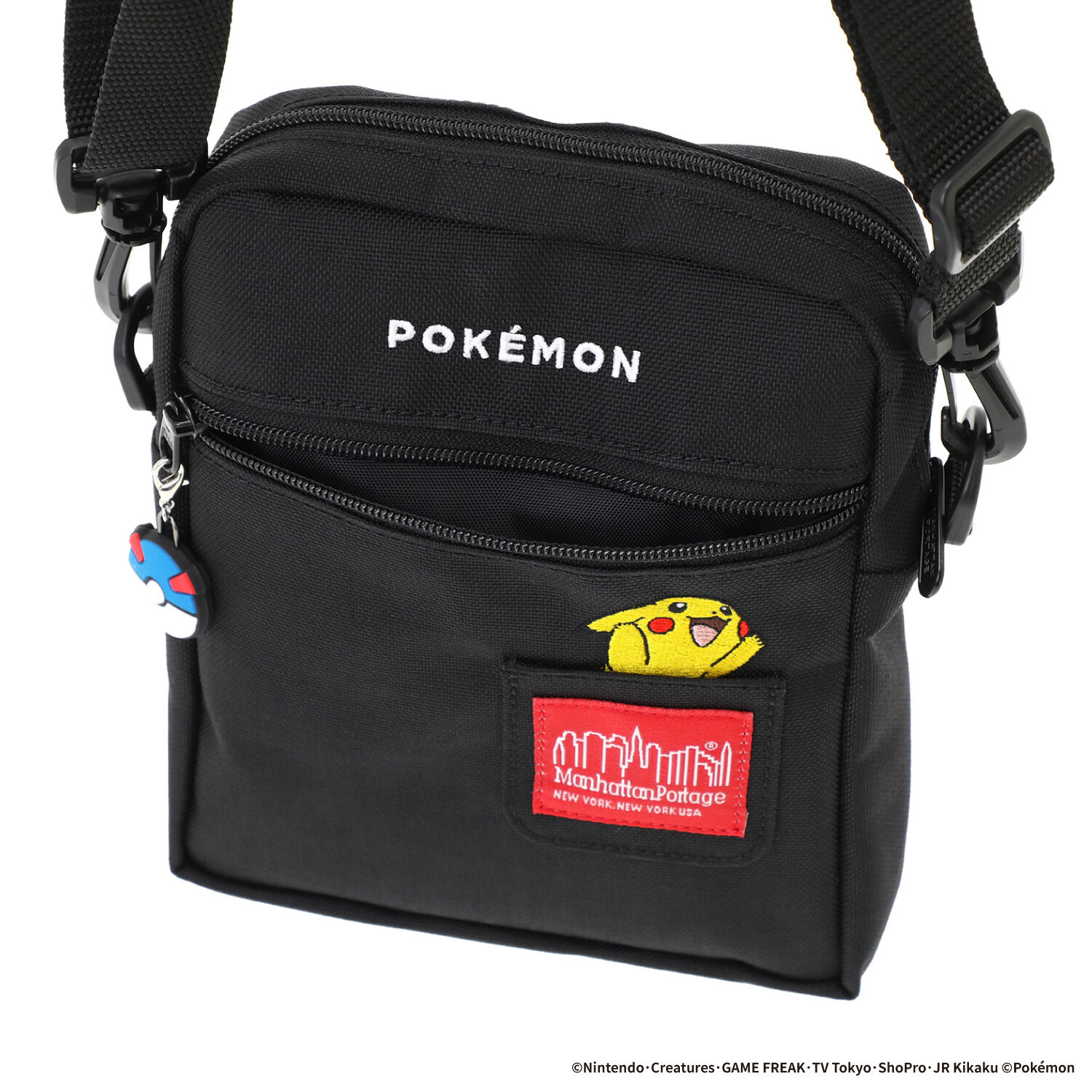 Manhattan Portage「CITY LIGHTS (SM) W/PL VER 2 BP Pokemon 25」|ショルダー・メッセンジャー|