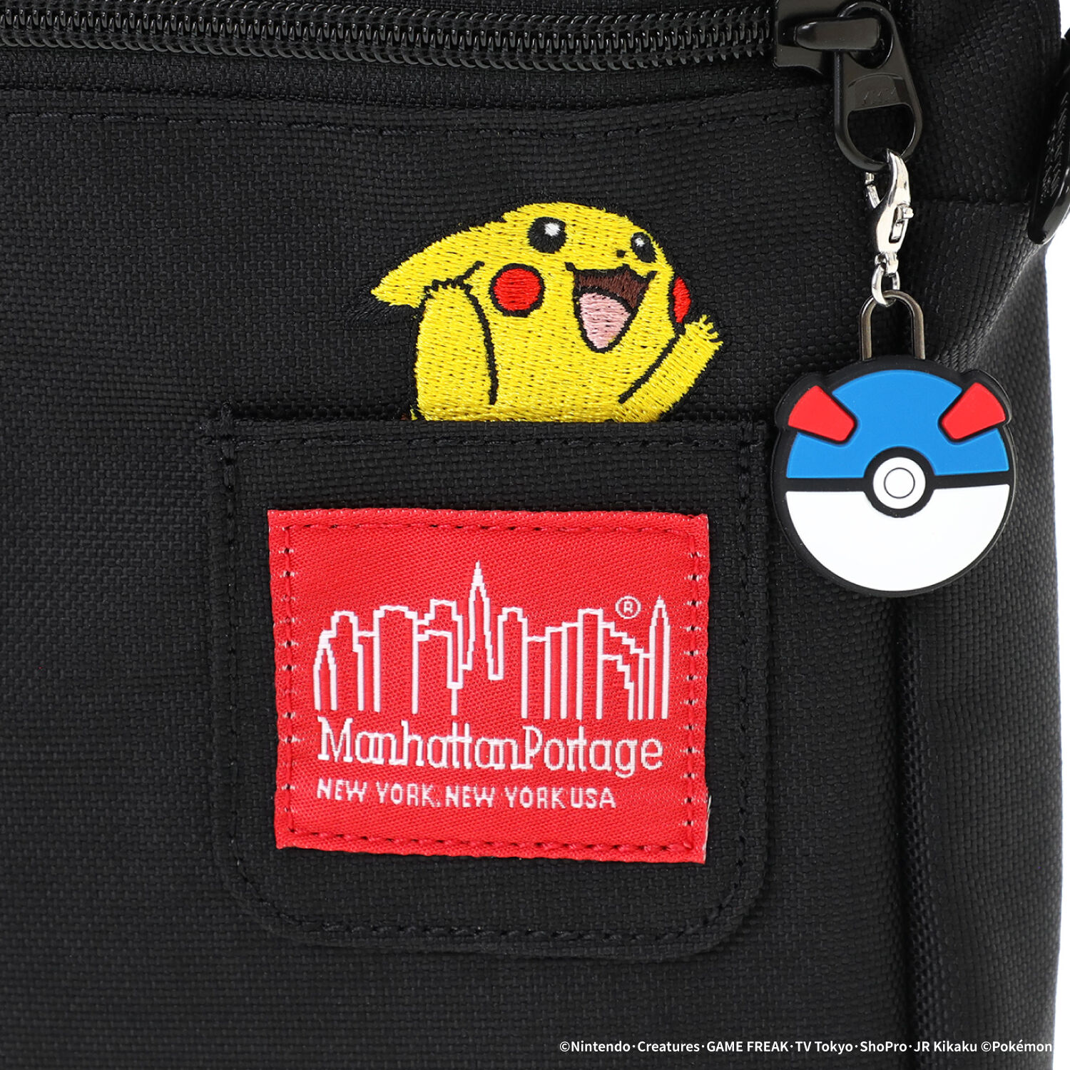 Manhattan Portage「CITY LIGHTS (SM) W/PL VER 2 BP Pokemon 25」|ショルダー・メッセンジャー|