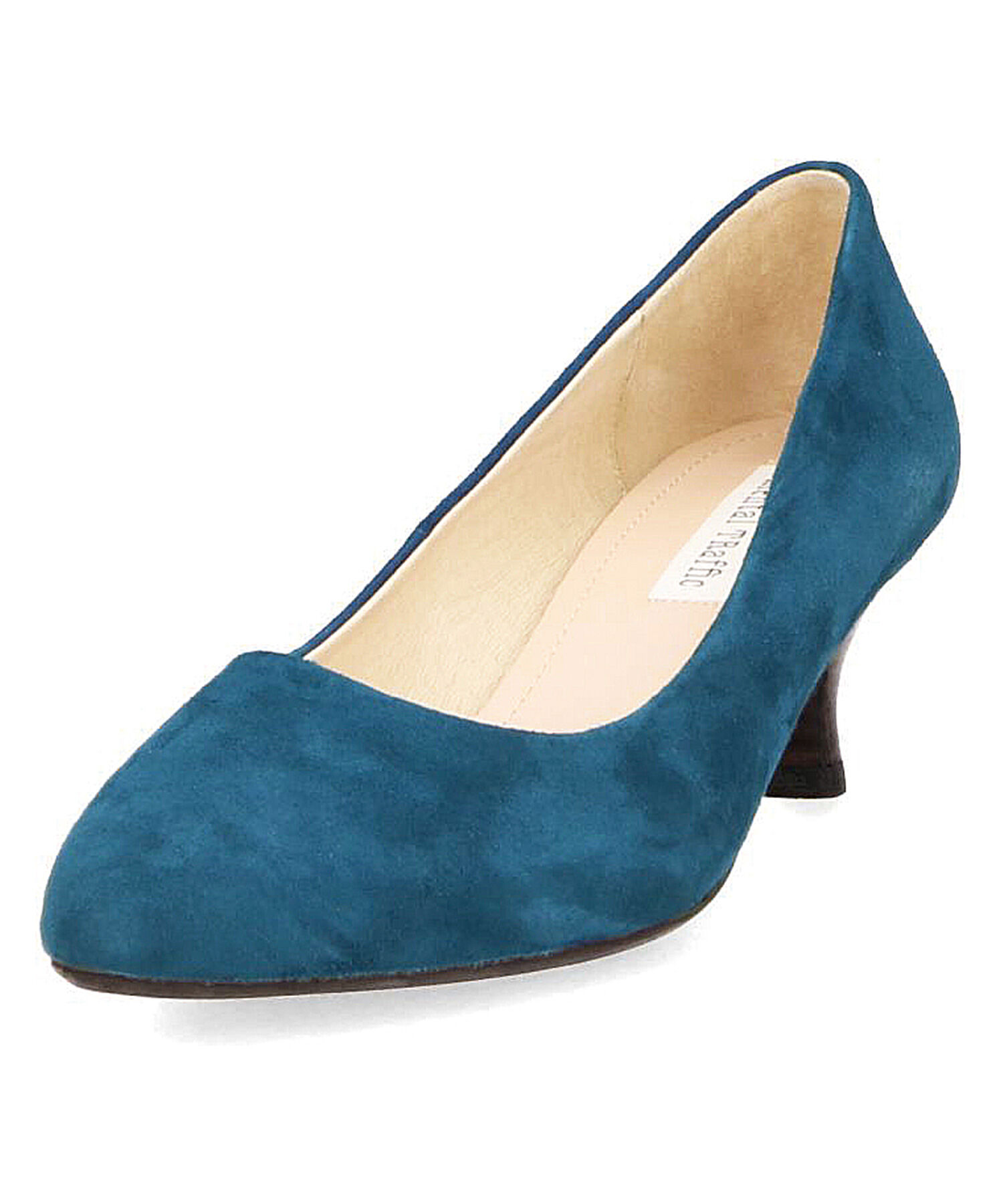 ORiental TRaffic「【アウトレット価格】本革スエードミドルヒールパンプス/R-6003」|パンプス|