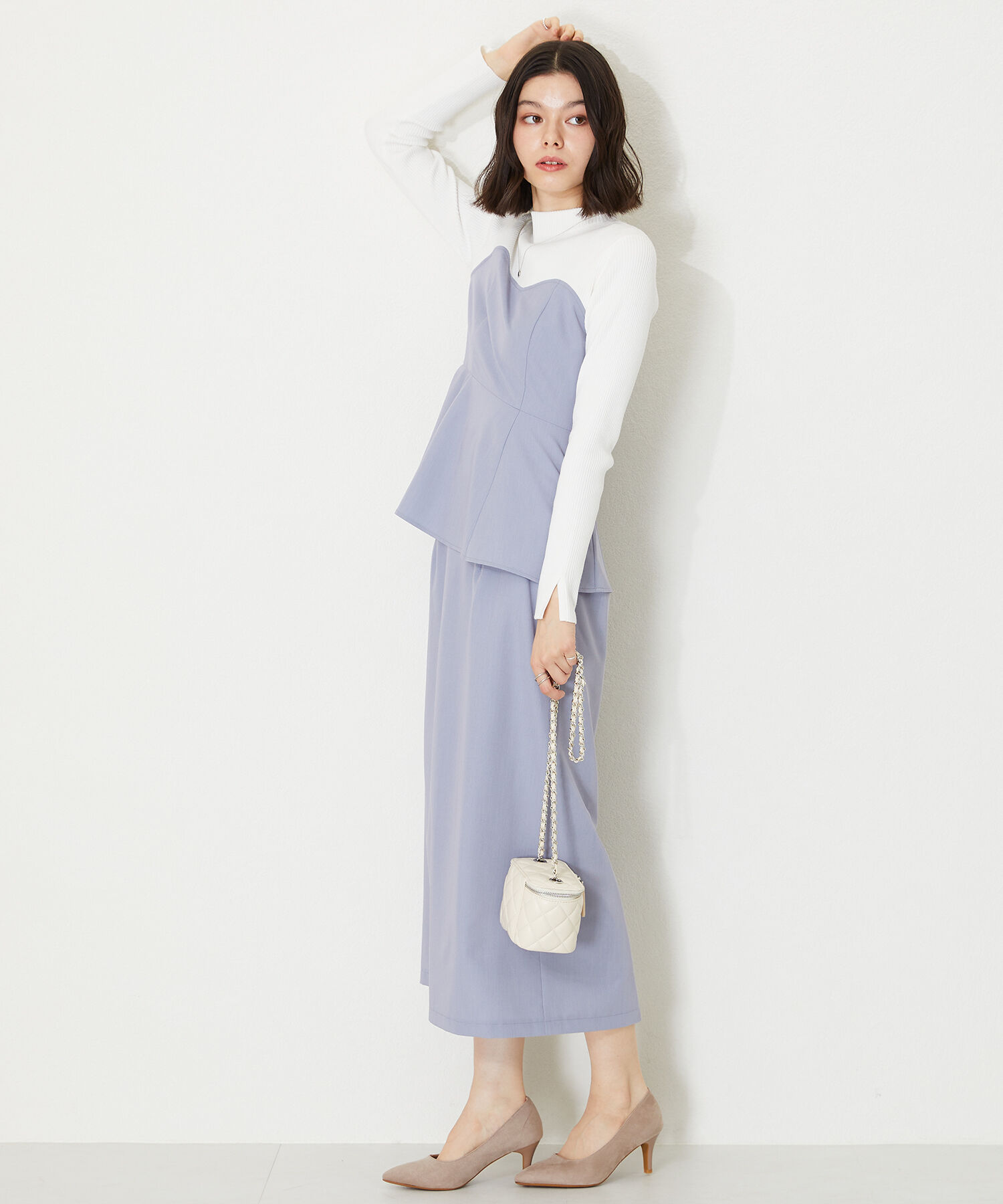 ORiental TRaffic「【跳べるパンプス/シリーズ累計１５０万足突破】 ポインテッドトゥ ヒール パンプス /R-3201 クッション」|パンプス|