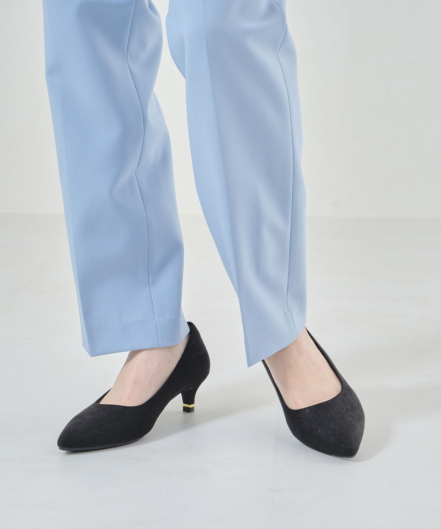 ORiental TRaffic「【跳べるパンプス/シリーズ累計１５０万足突破】メタリック ライン ヒール /R-3206 パンプス オケージョン」|パンプス|