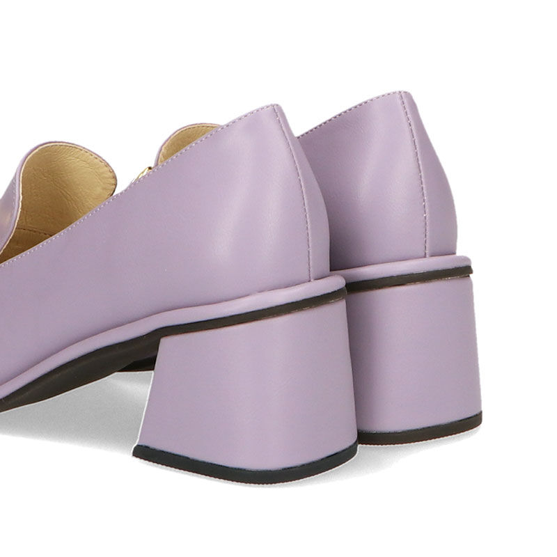 ORiental TRaffic「【アウトレット価格】ワイドスクエアトゥヒールローファー/31120」|パンプス|