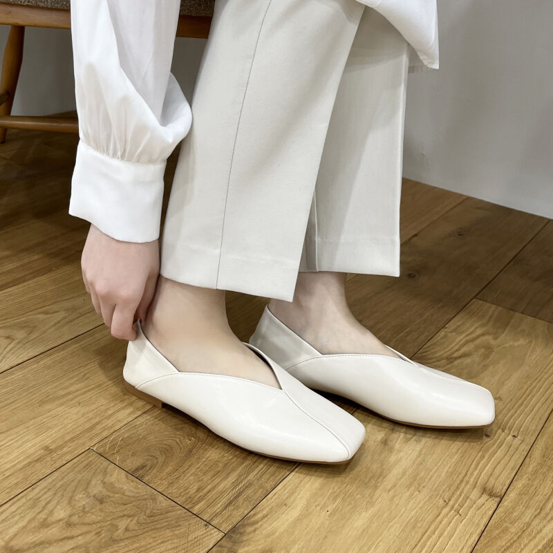 ORiental TRaffic「【アウトレット価格】スクエアトゥバブーシュ/R-3211 パンプス バブーシュ 柔らかい 人気 トレンド」|パンプス|