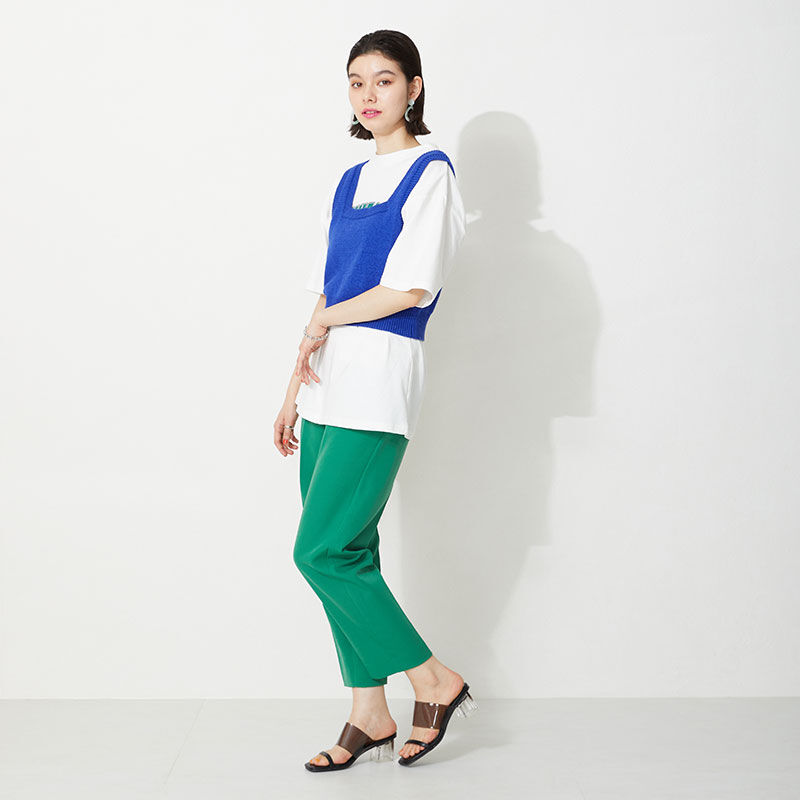 ORiental TRaffic「【アウトレット価格】異素材クリアヒールミュールサンダル/31236」|サンダル|