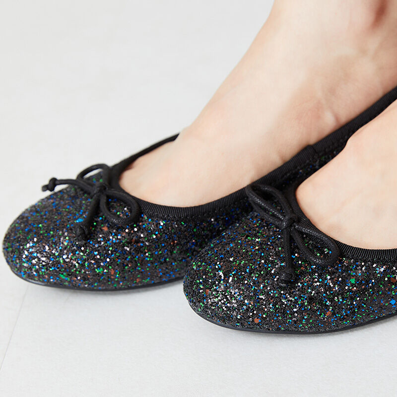 ORiental TRaffic「グリッターバレエシューズ/31312」|パンプス|