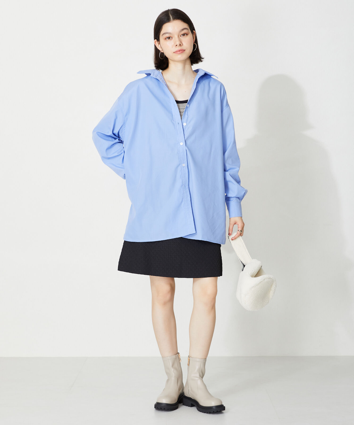 ORiental TRaffic「タンクソールストレッチブーツ/31414」|ショートブーツ|