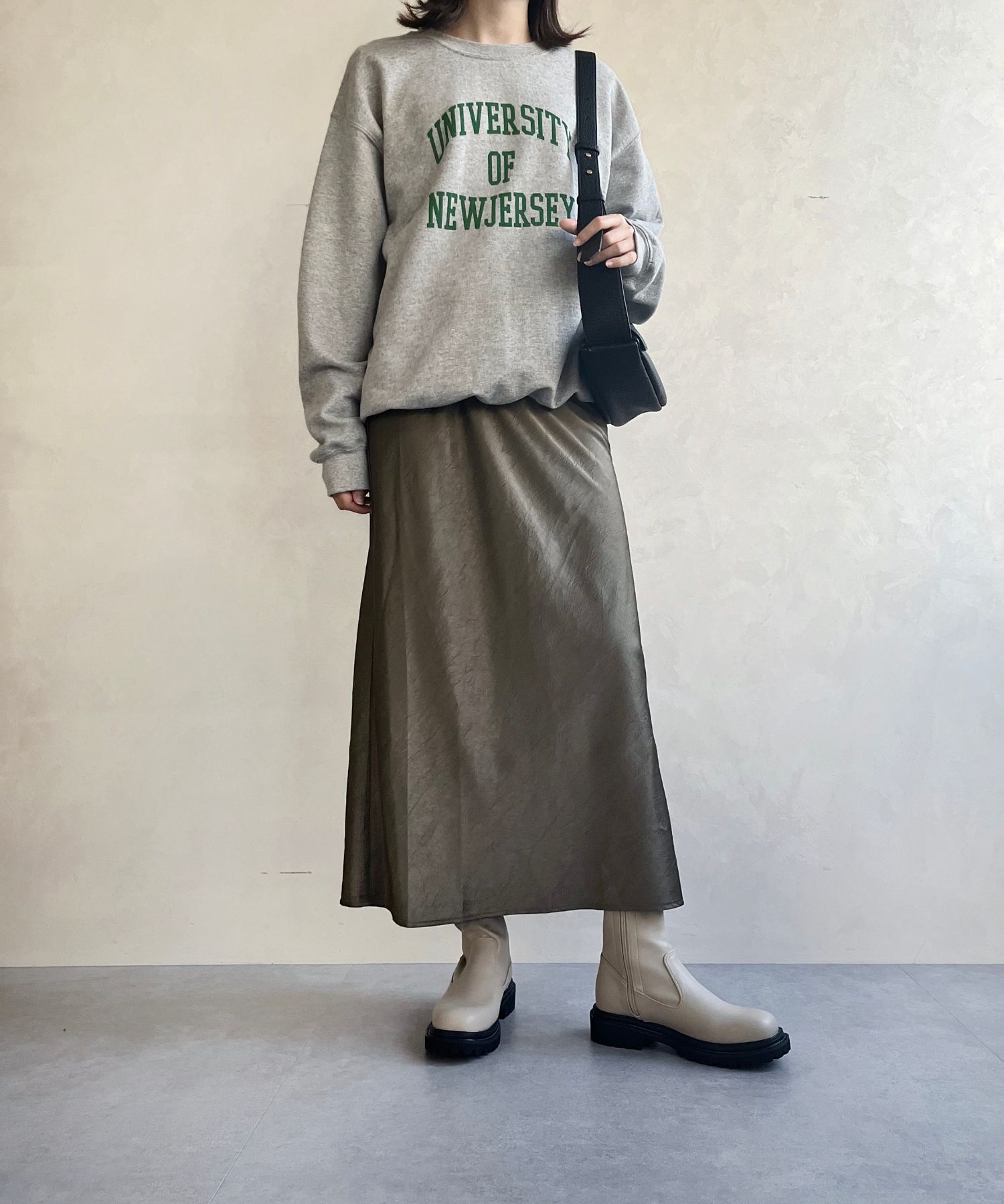 ORiental TRaffic「タンクソールストレッチブーツ/31414」|ショートブーツ|