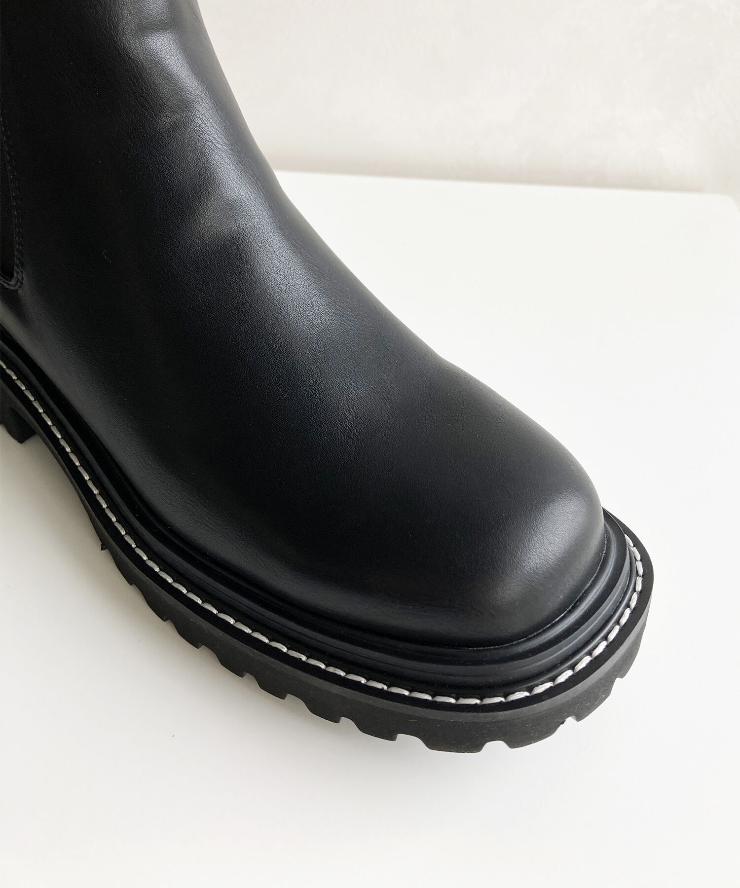 ORiental TRaffic「スクエアトゥチェルシーブーツ/31410」|ショートブーツ|