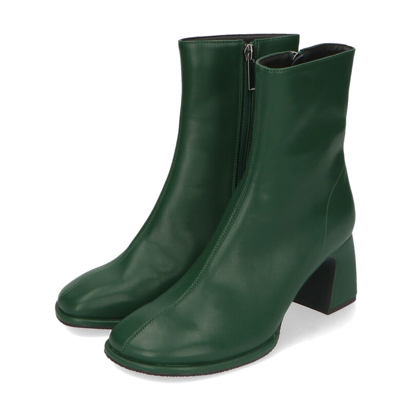 ORiental TRaffic「オブリークトゥミドルブーツ/31428」|ショートブーツ|GREEN