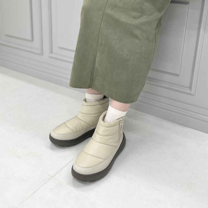 ORiental TRaffic「サイドジップスノーブーツ/OT3405」|モカシン|