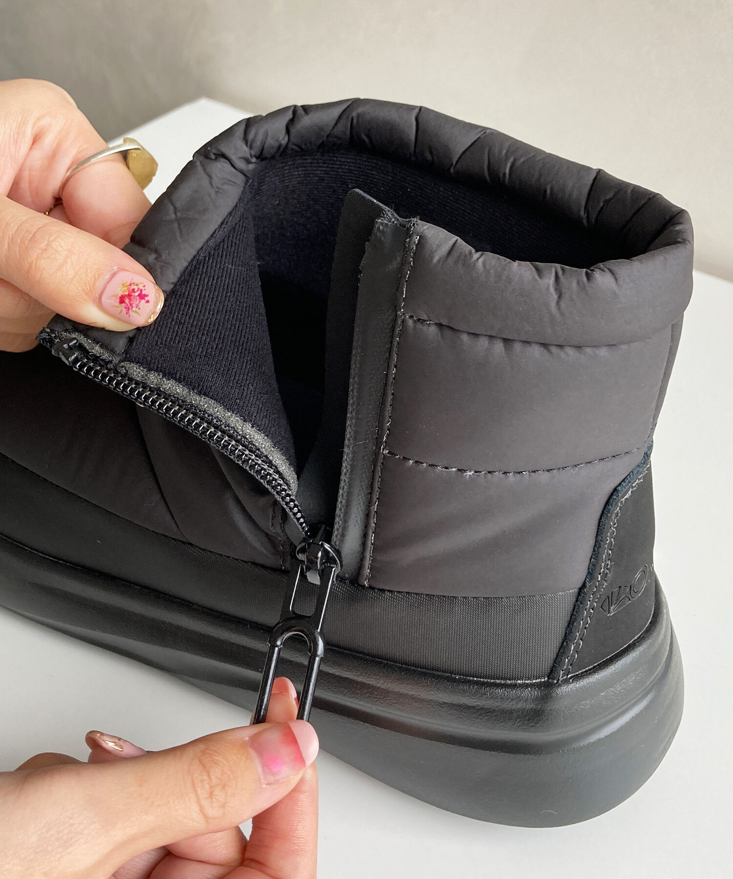 ORiental TRaffic「サイドジップスノーブーツ/OT3405」|モカシン|