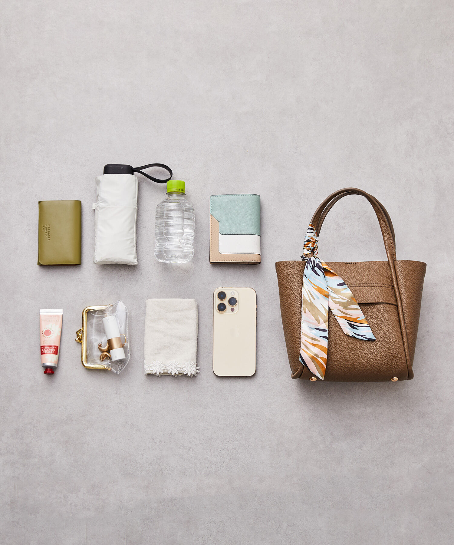 ORiental TRaffic「スカーフ付きハンドバッグ/BA-209」|ショルダー・メッセンジャー|