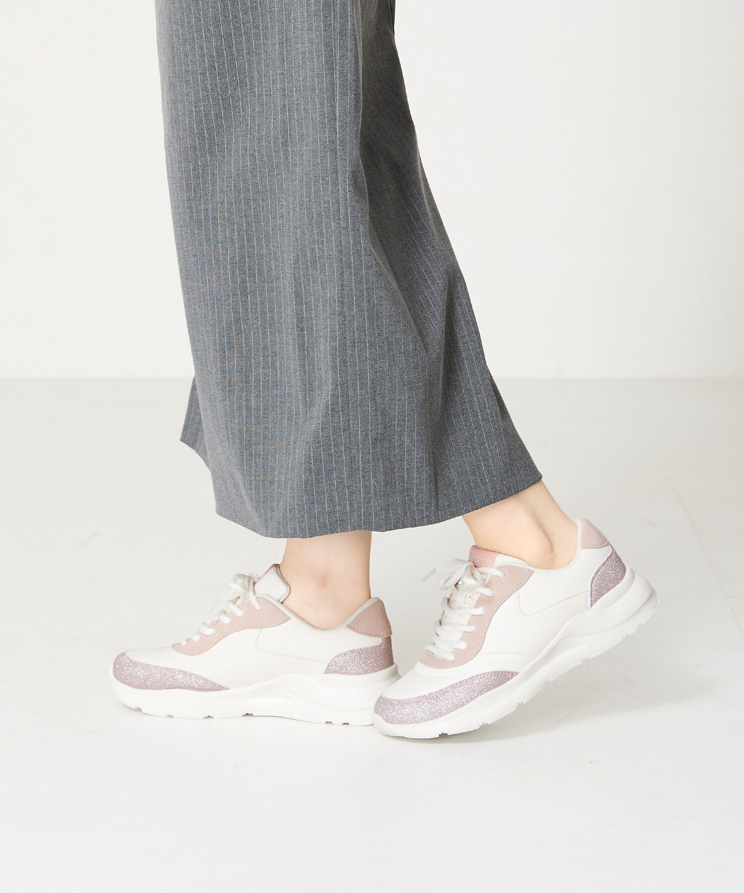 ORiental TRaffic「グリッター切替パーツスニーカー/OT3732」|スニーカー|