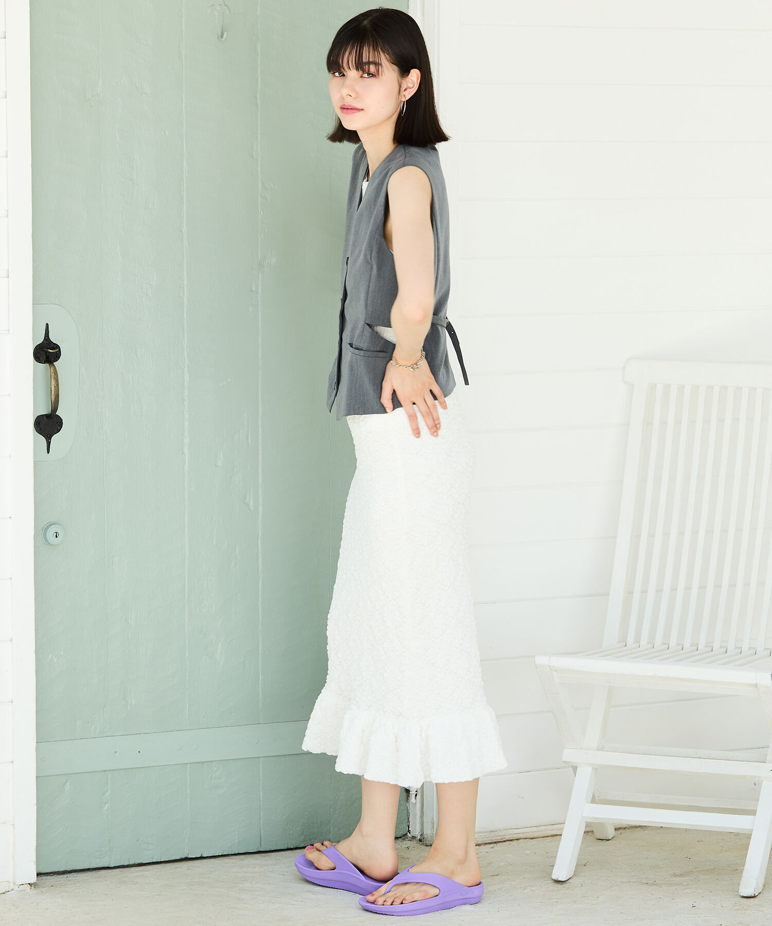 ORiental TRaffic「【リカバリーサンダル】EVAトングサンダル/OT3218 トング サンダル 人気 トレンド 売れてる 軽い」|サンダル|