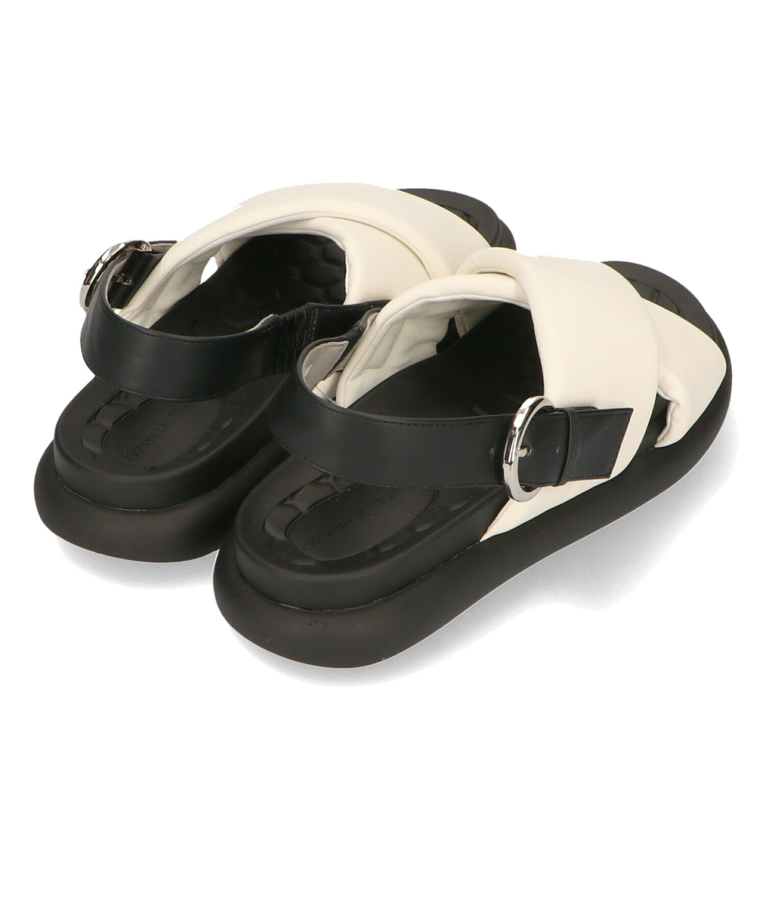 ORiental TRaffic「クロスベルトコンフォートサンダル/41240 サンダル フラット フィット 人気 売れてる トレンド」|サンダル|