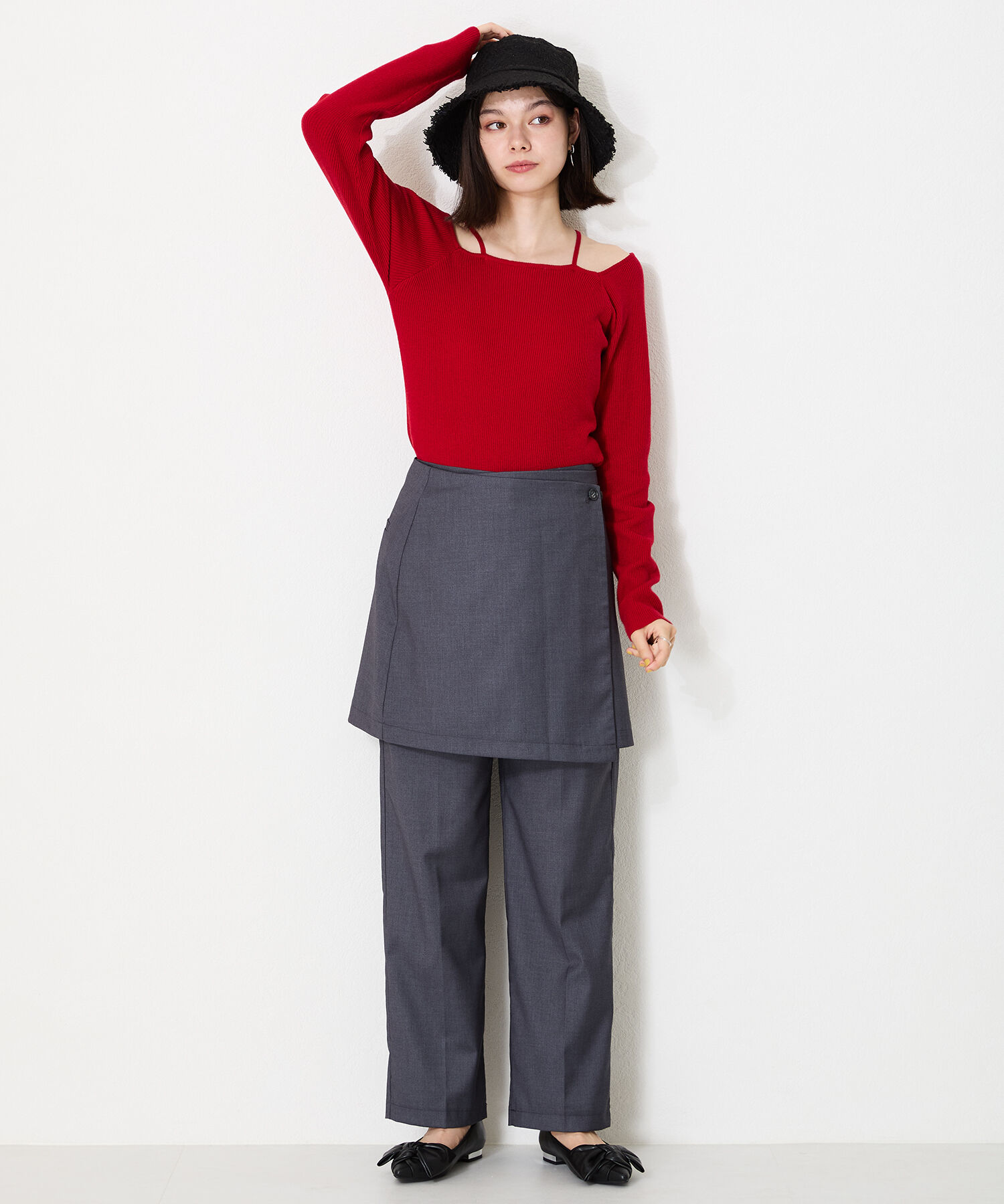 ORiental TRaffic「ビッグリボン フラット パンプス /41302 」|パンプス|