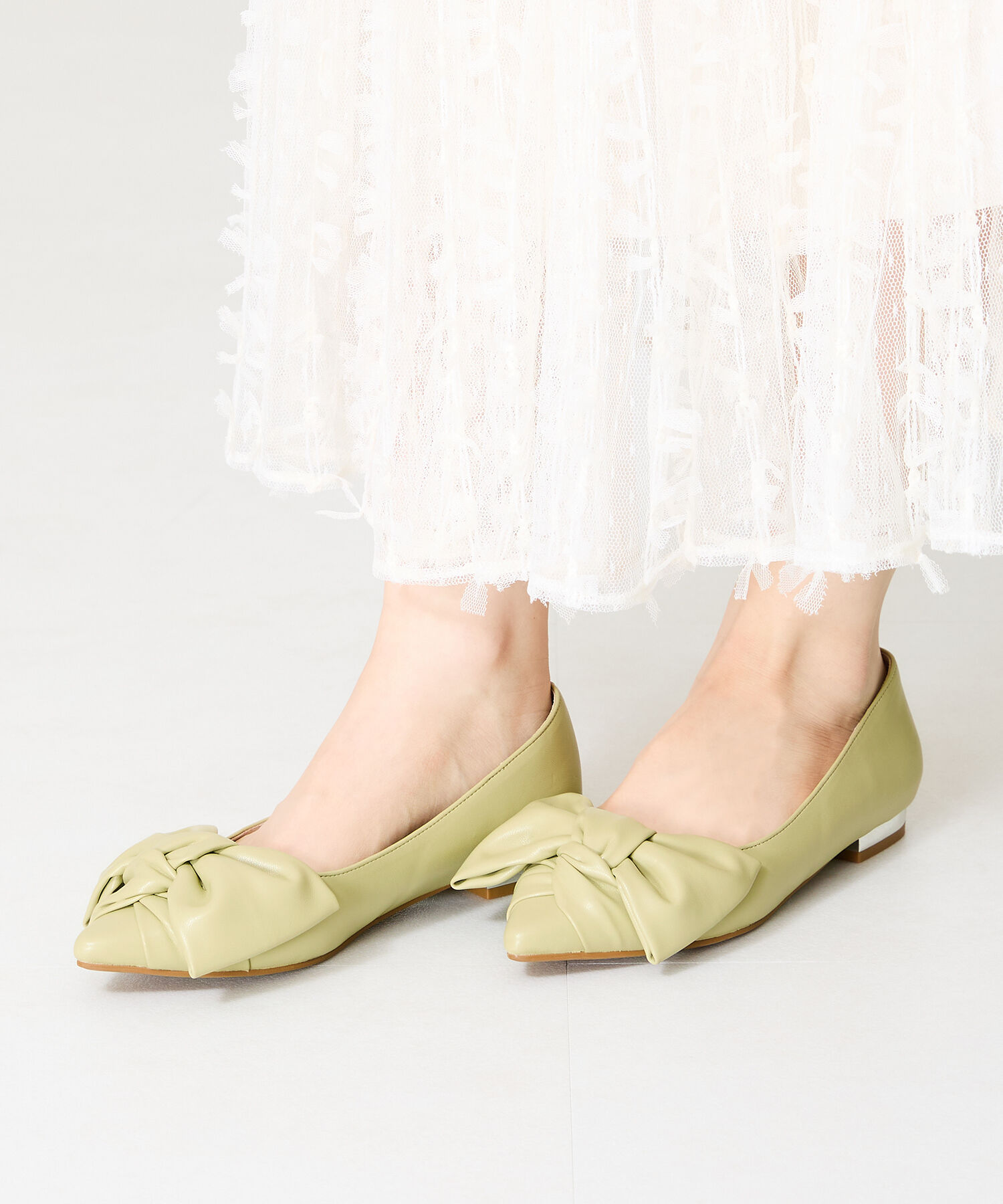 ORiental TRaffic「ビッグリボン フラット パンプス /41302 」|パンプス|