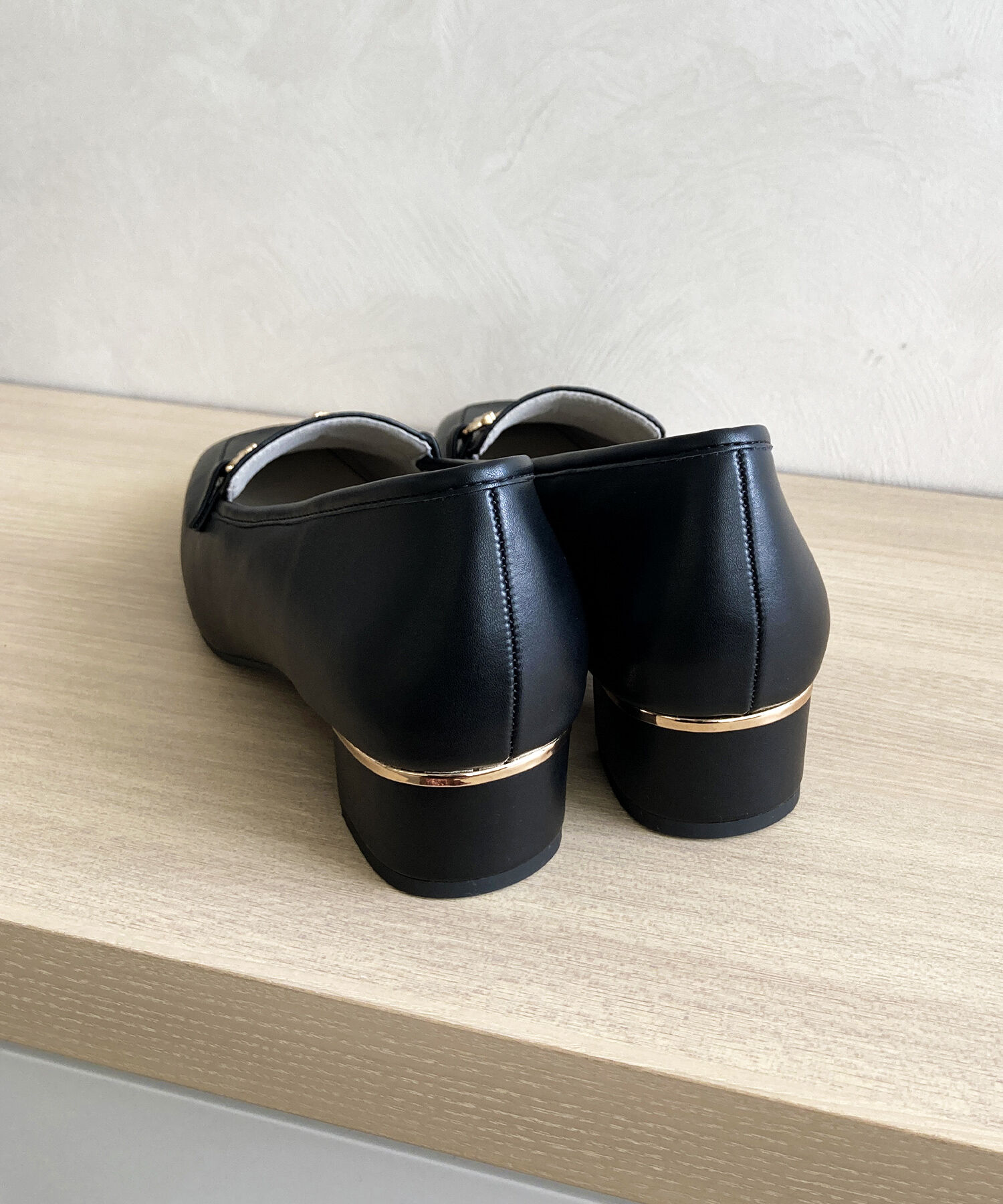 WA Oriental TRaffic「メタリックラインビットヒールローファー/42301」|パンプス|