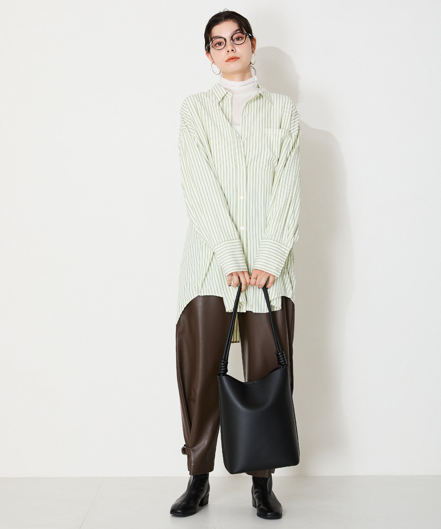 WA Oriental TRaffic「バック ジップ スクエアトゥ ストレッチ ブーツ /42403」|ショートブーツ|