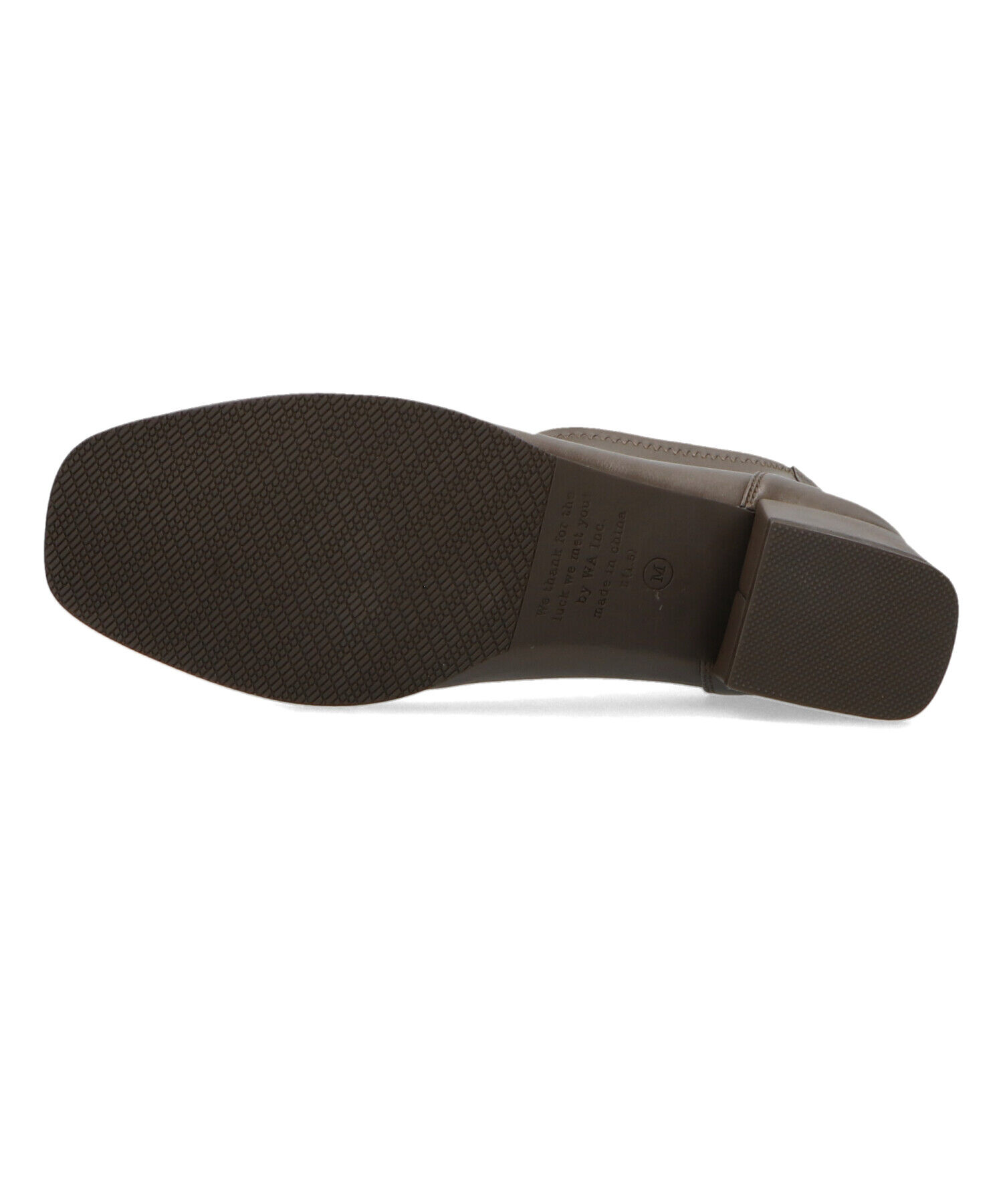 WA Oriental TRaffic「バック ジップ スクエアトゥ ストレッチ ブーツ /42403」|ショートブーツ|