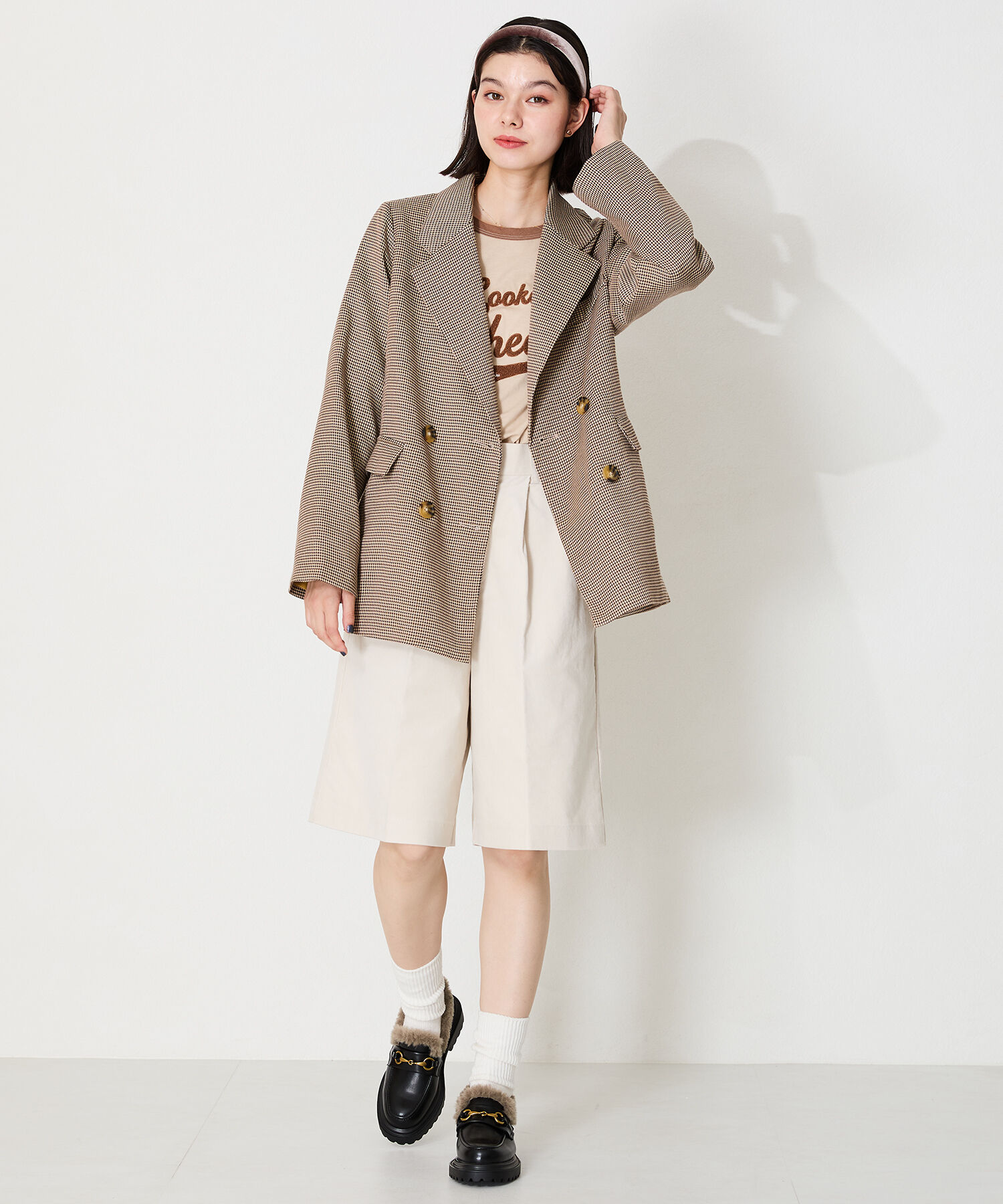 ORiental TRaffic「ビット モチーフ ファー ローファー /41313」|ローファー|